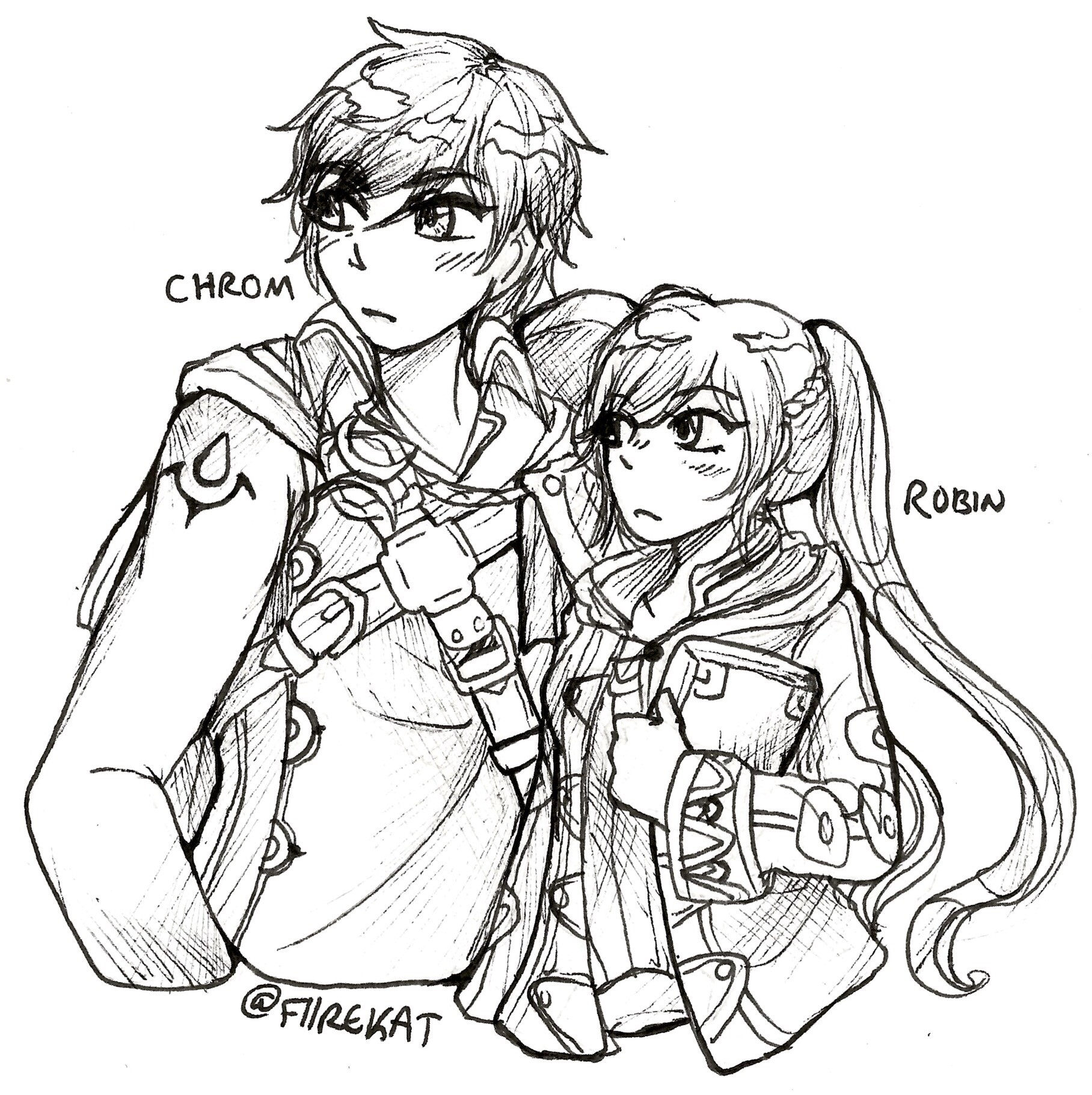 ArtStation - Chrom and Robin
