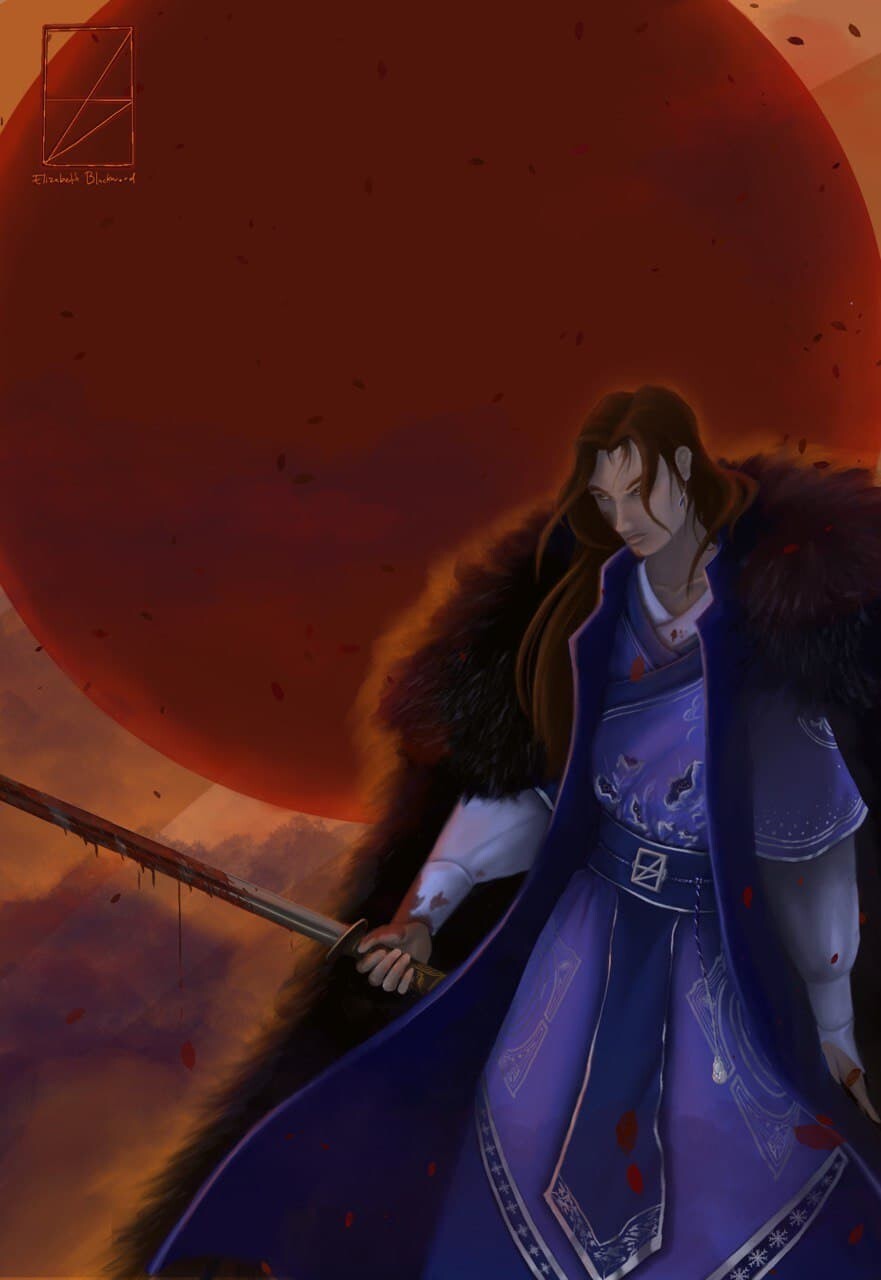 Erz blackwood blood moon in an ding peak