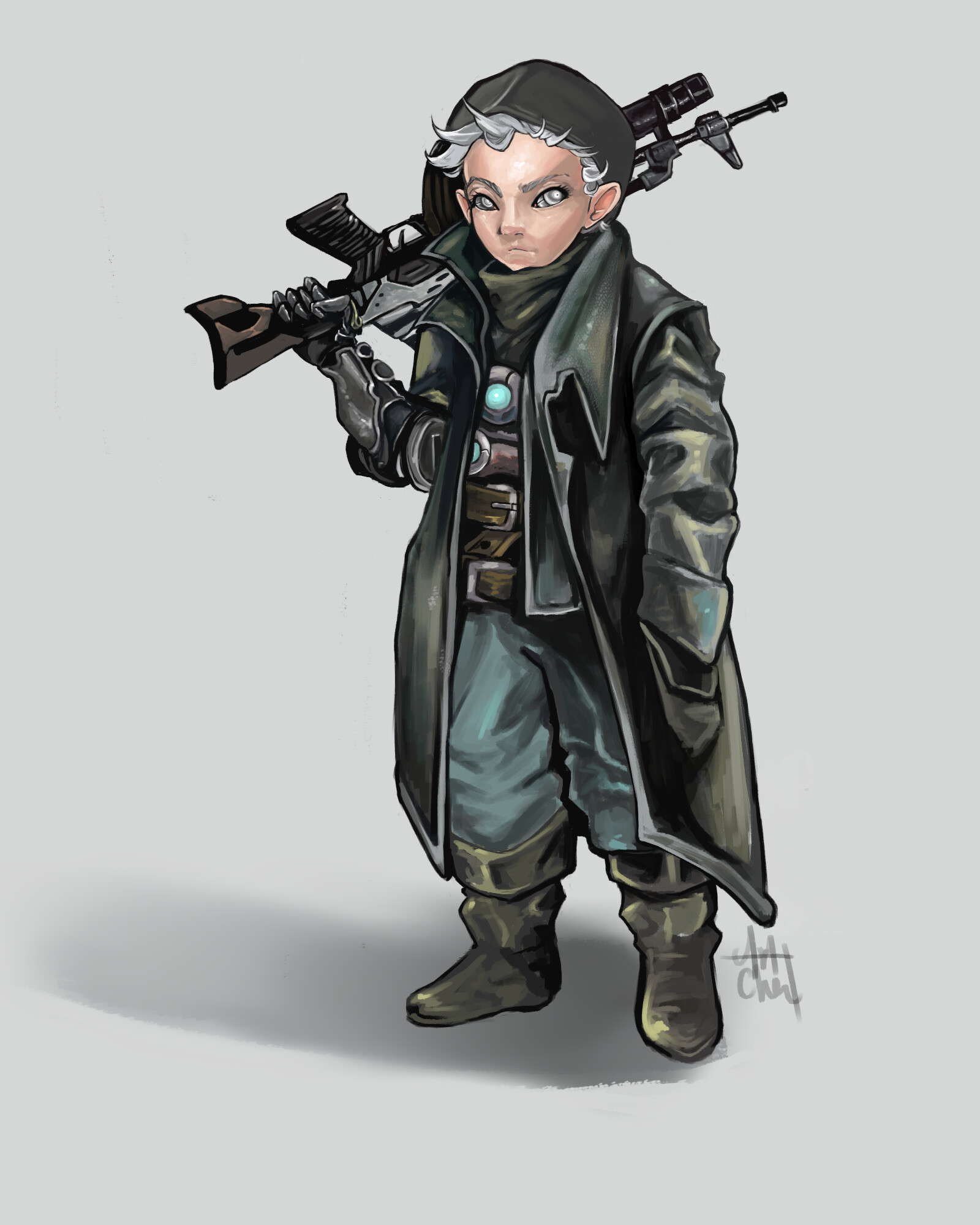 ArtStation - Earstwhile-Shadowrun PC commissioned artwork