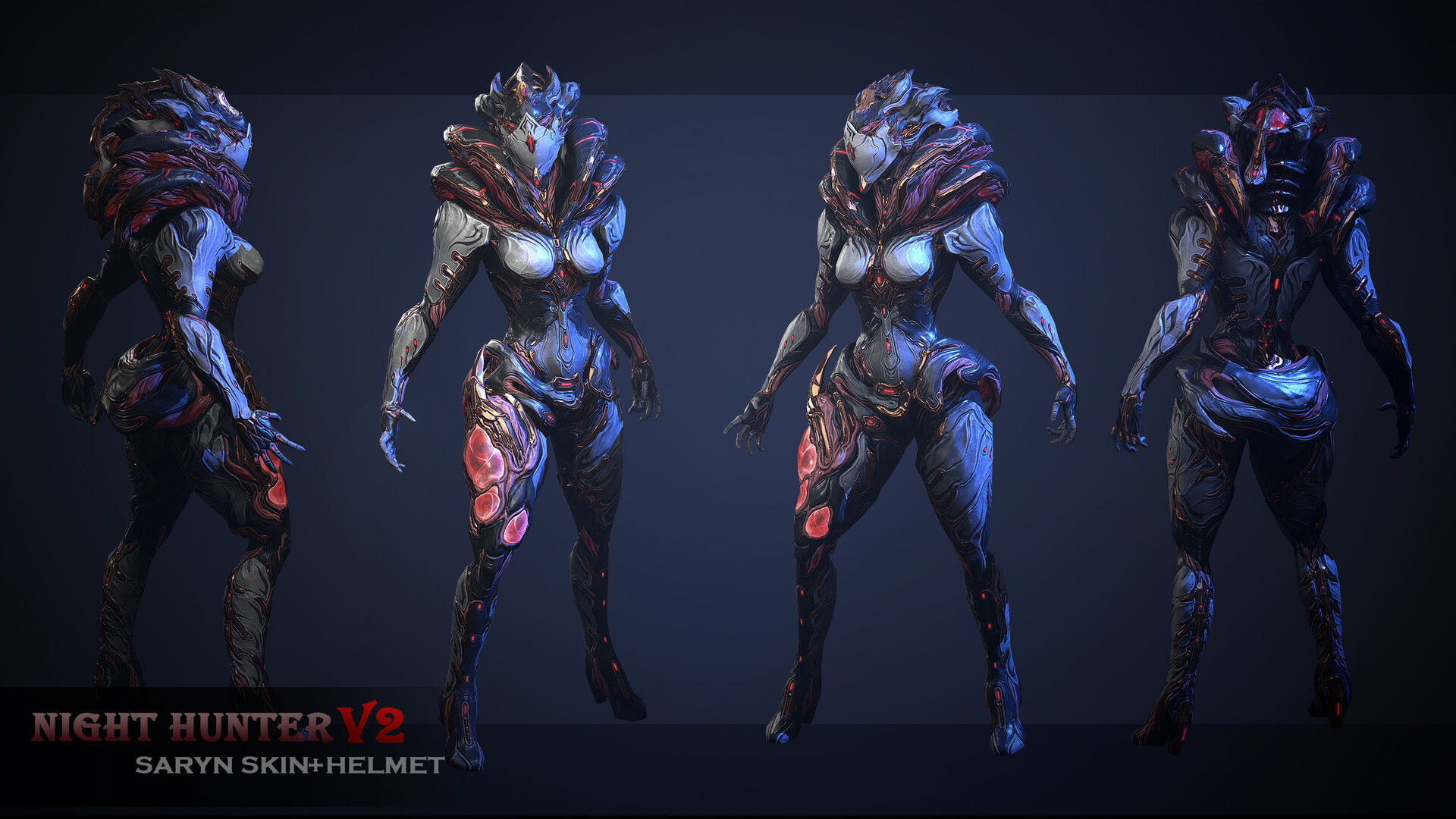 Варфрейм охотника. Нидус Найт Хантер. Варфрейм скин стража. Saryn Prime Fashion frame. Варфрейм скин медуза.