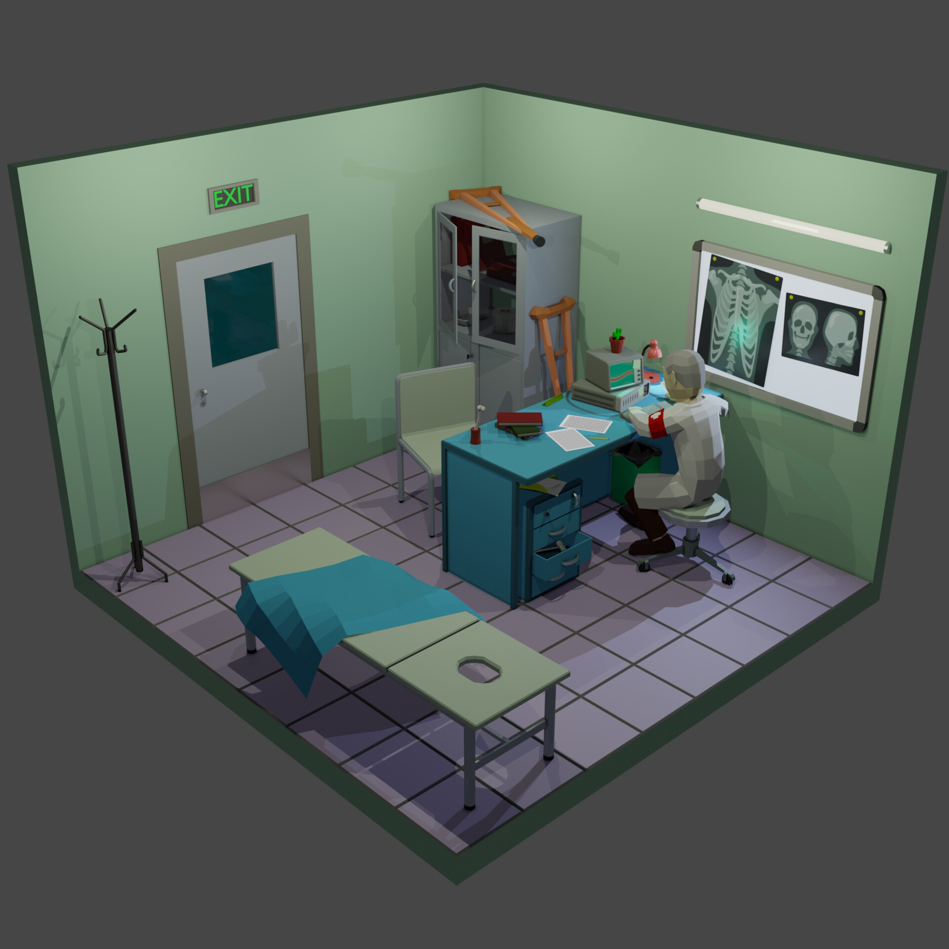 ArtStation Medical room