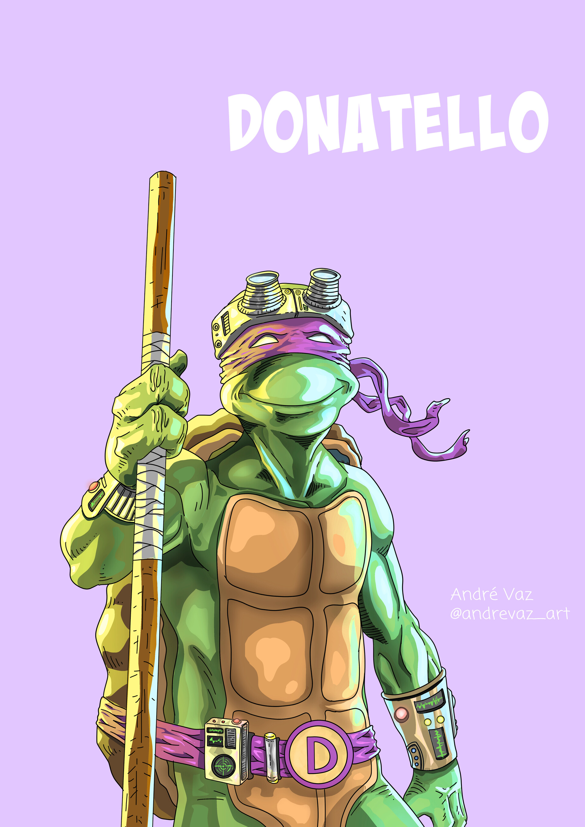 TMNT Donatello  Teenage mutant ninja turtles art, Tmnt, Donatello tmnt