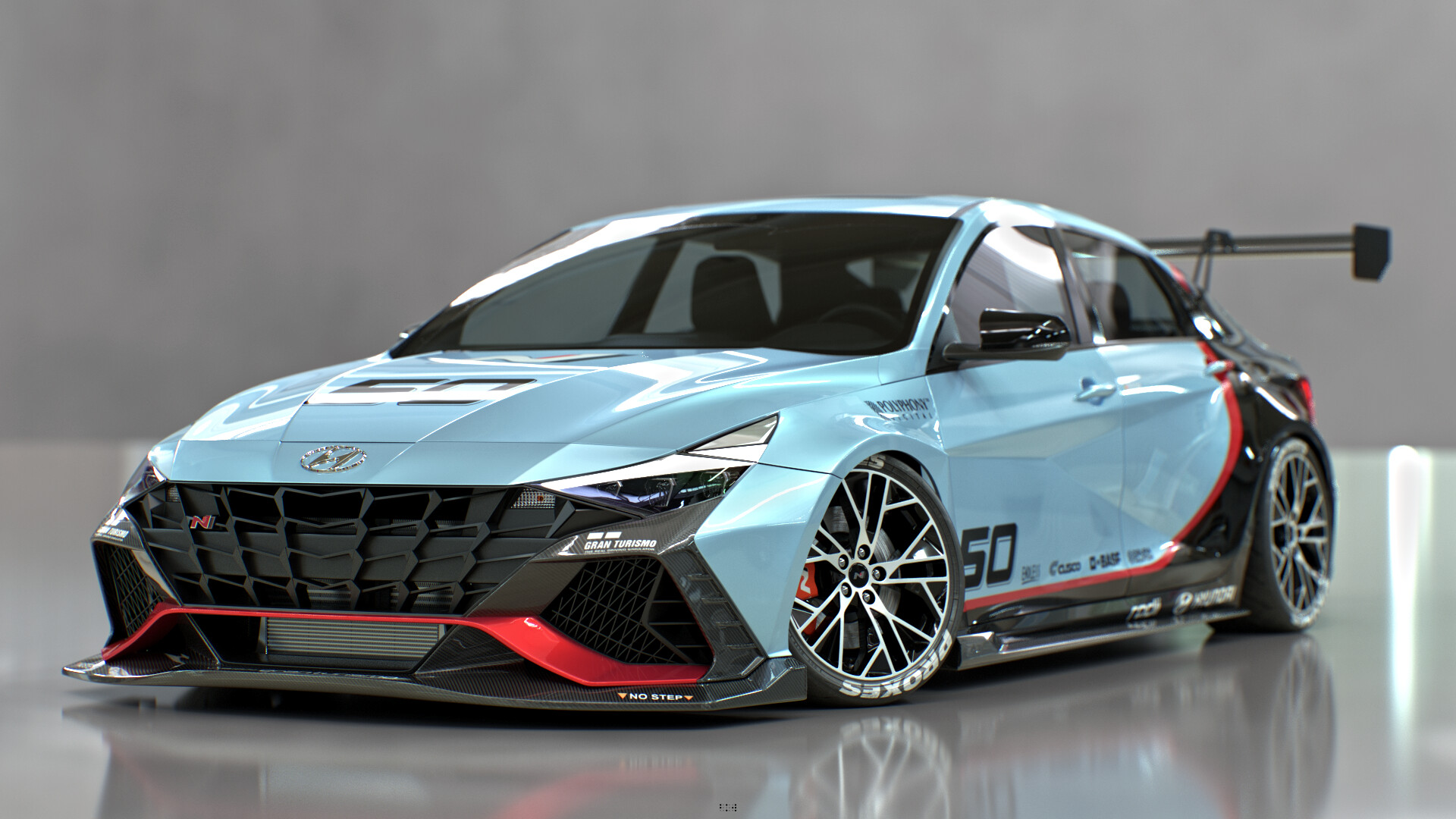 ArtStation Hyundai Elantra Avante N Vision Gran Turismo Concept