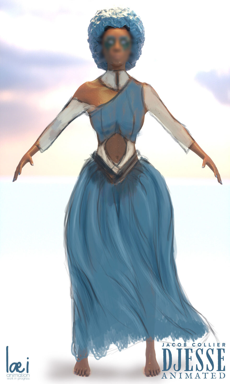 dress design paint over