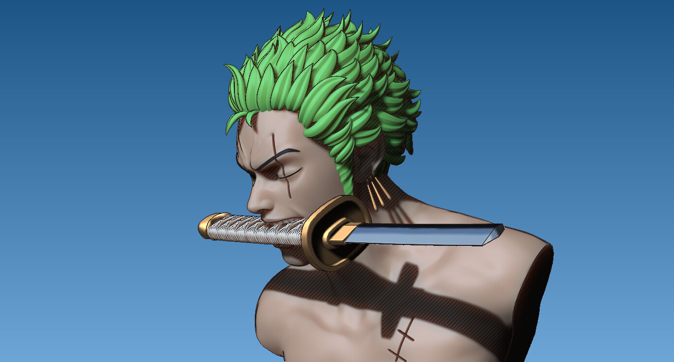 Artstation Roronoa Zoro ロロノア ゾロ