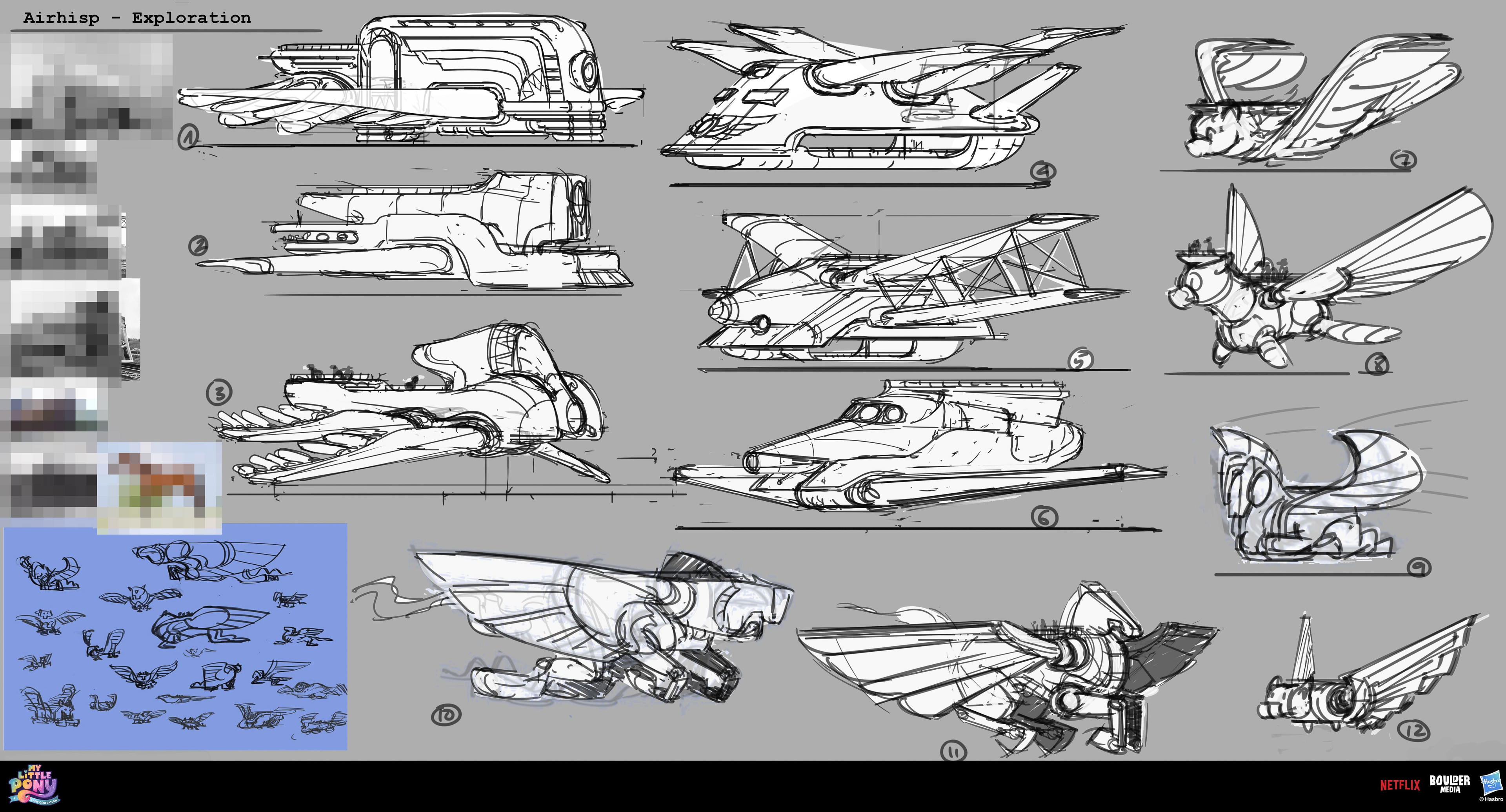 More flying ship exploration