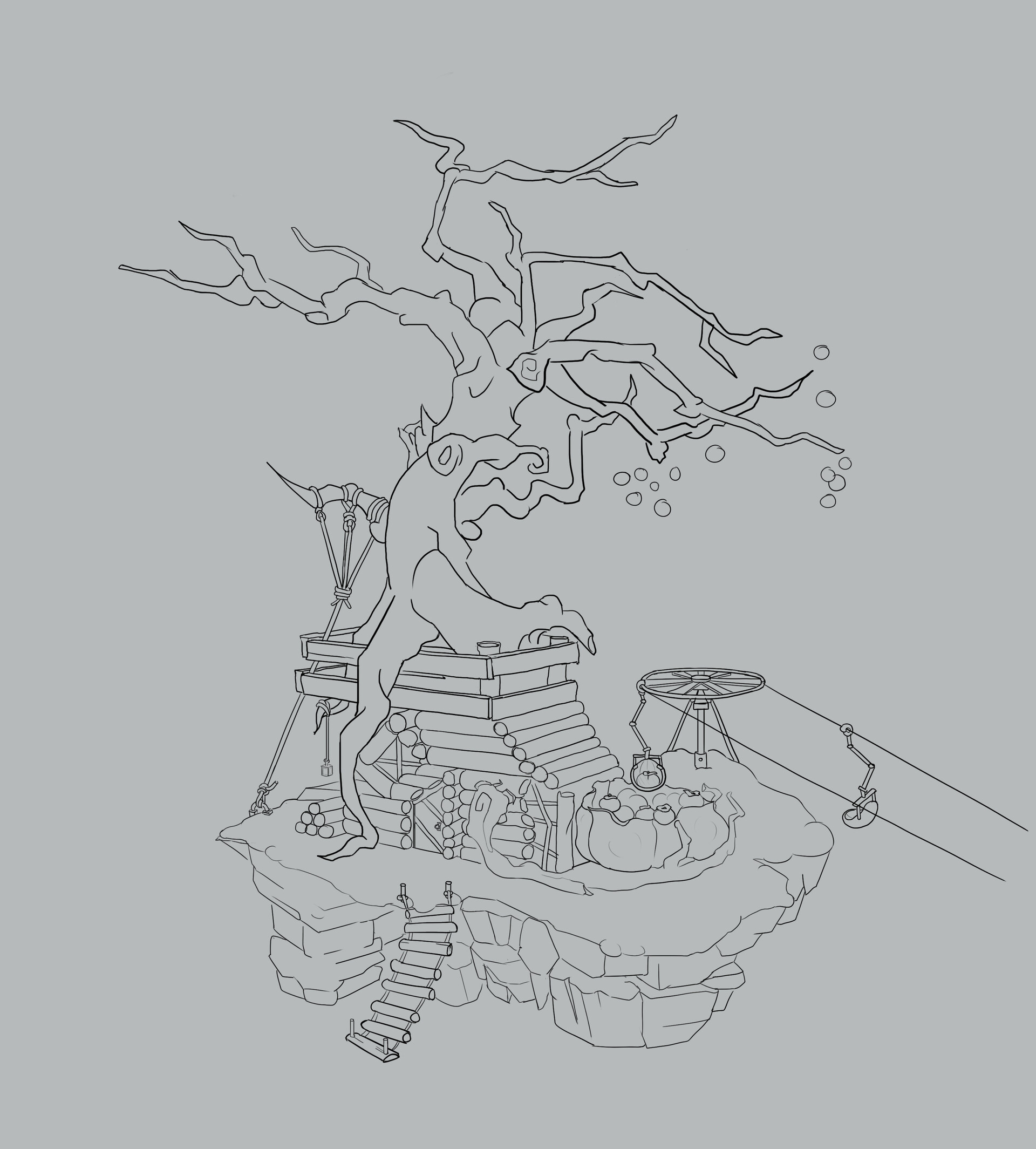 Ariane Vidal TreeHouse Concept Persimmon Merchant athena-s-cabin-athena-cabin-cabin-athena