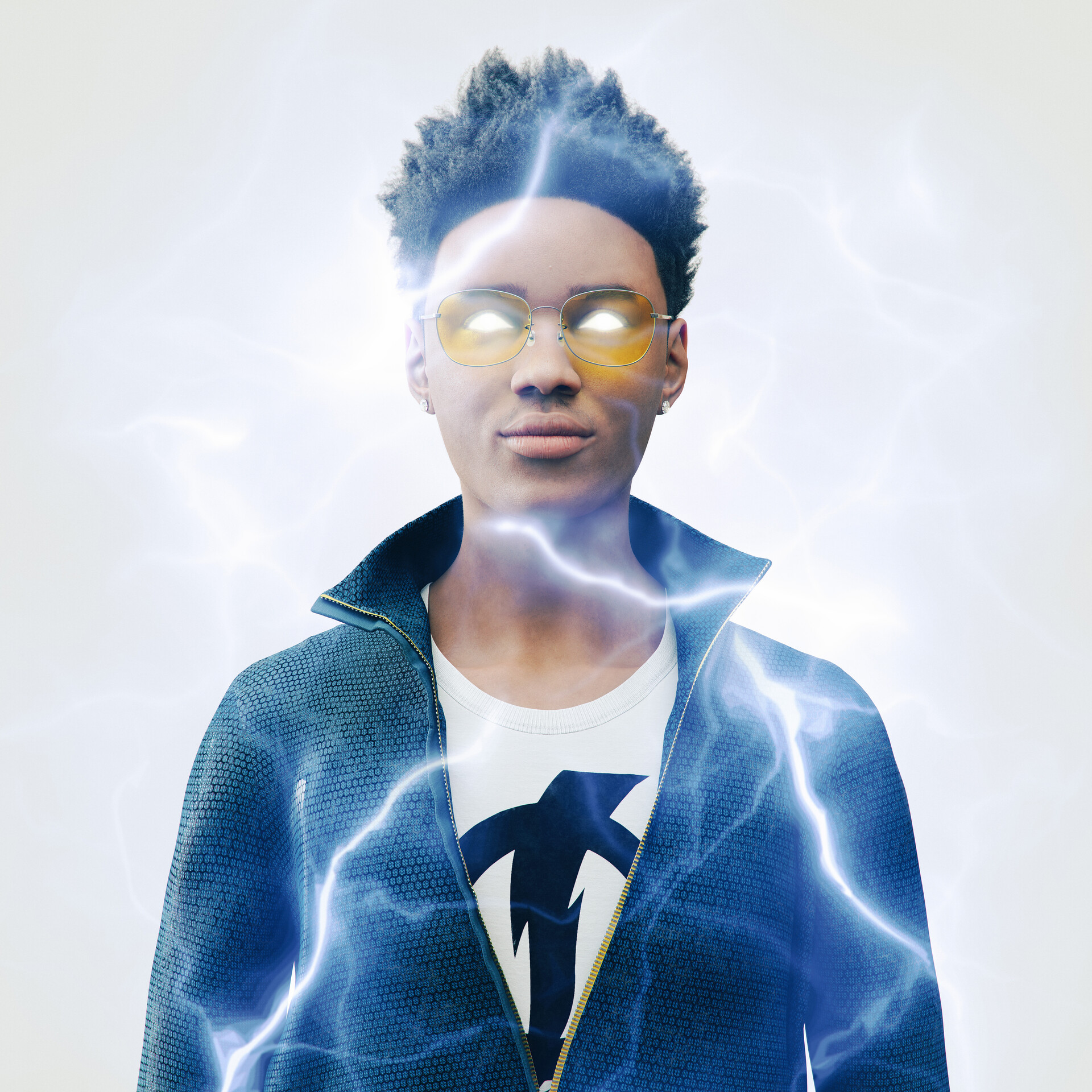 ArtStation Static Shock