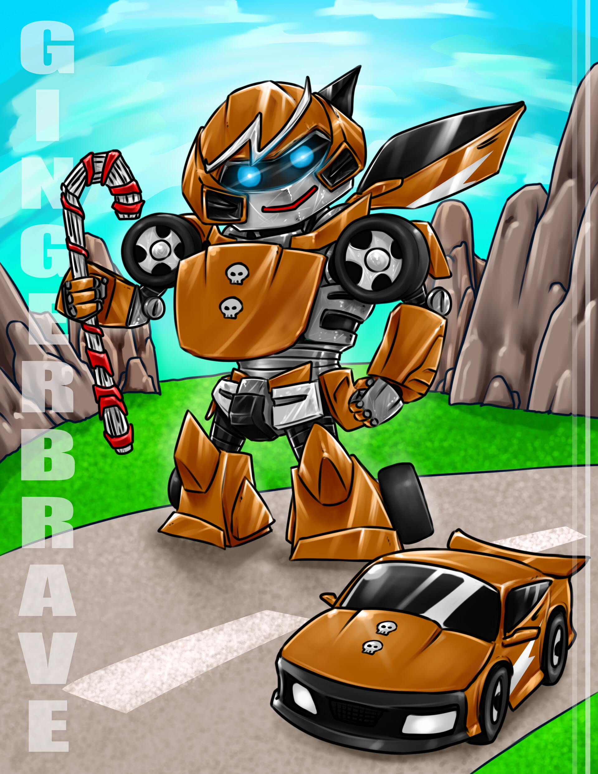 ArtStation - Gingerbrave of Cookie Run Kingdom Fanart