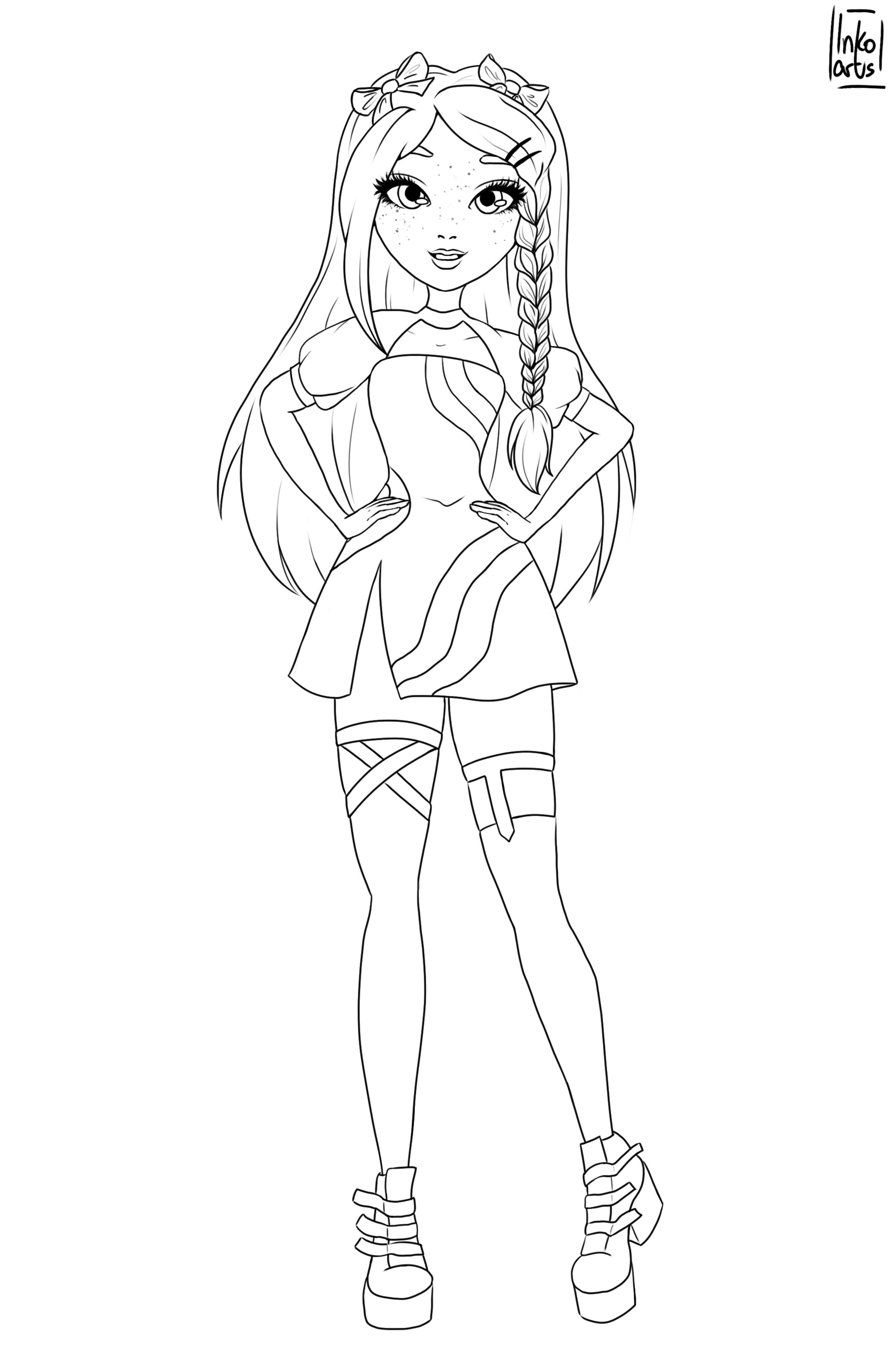 Artstation Ever After High Fan Character August 21