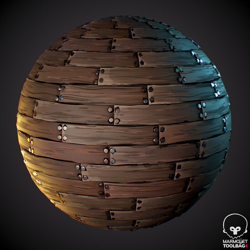 Stylized Materials Practice - Wood Planks