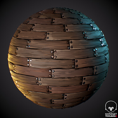 Stylized Materials Practice - Wood Planks