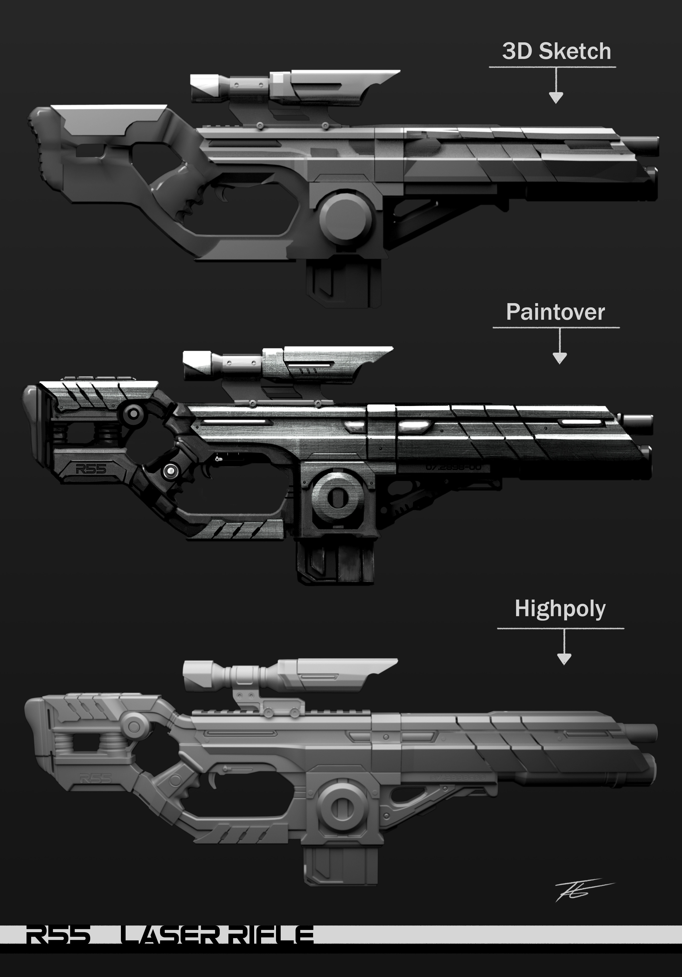 Highpoly Process