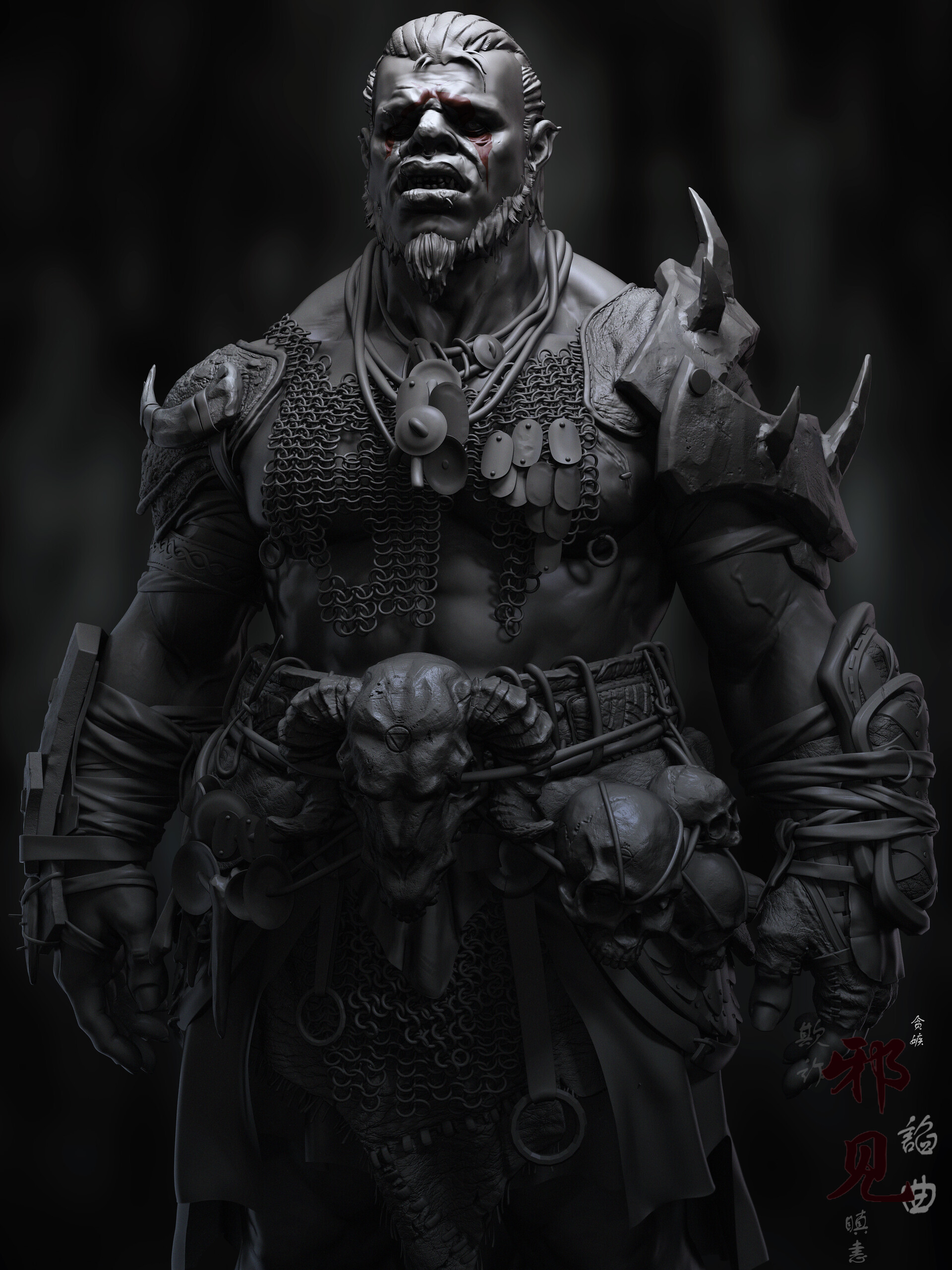 ArtStation 野蛮人