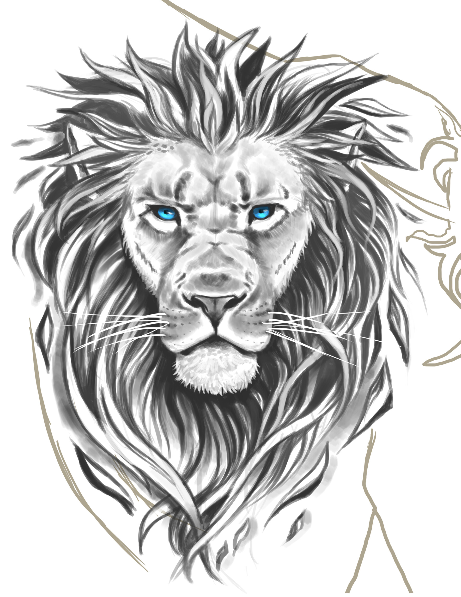 Details more than 223 lion tattoo pic super hot