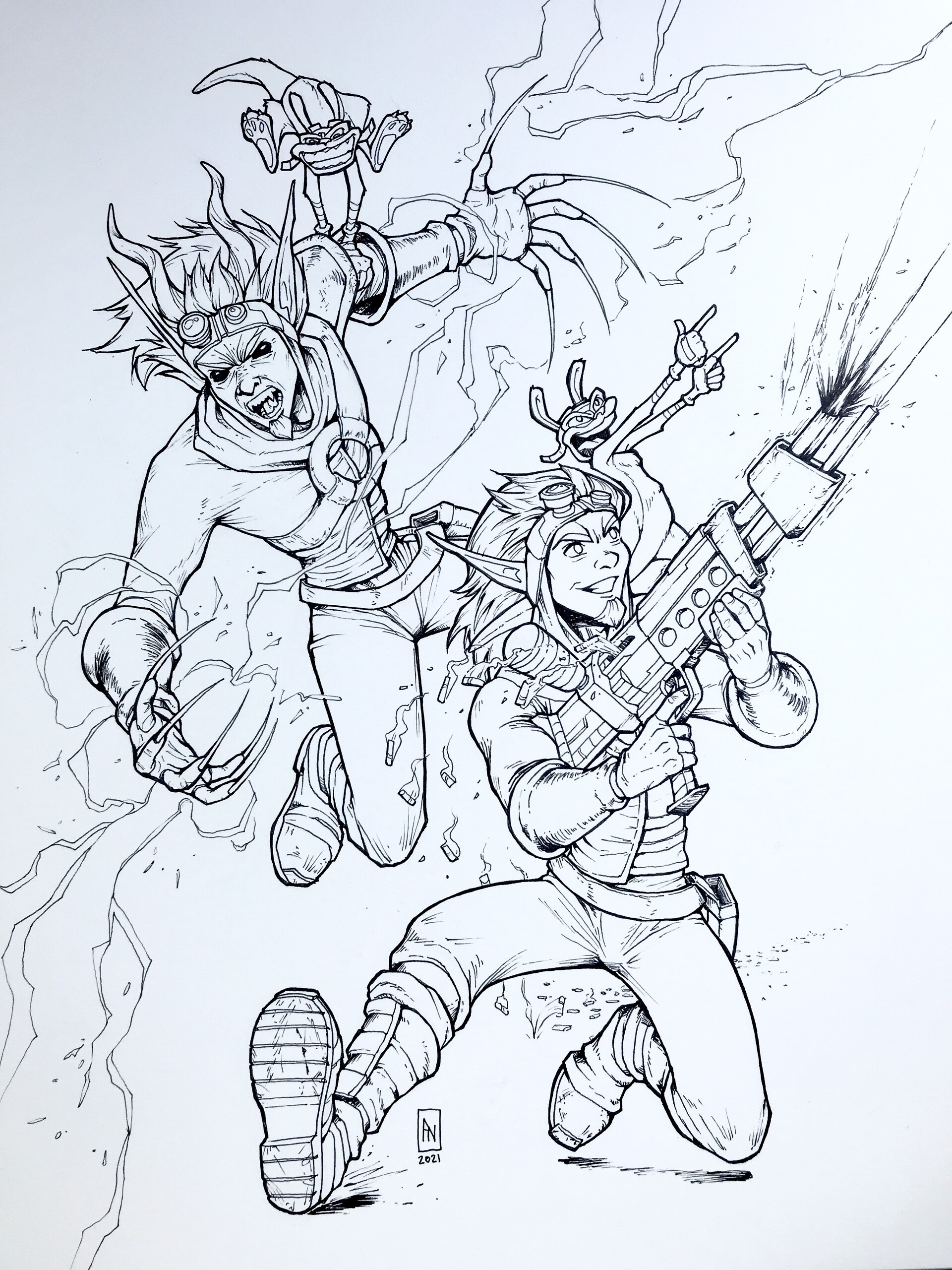 Artstation - Jak And Daxter | Jak Ii