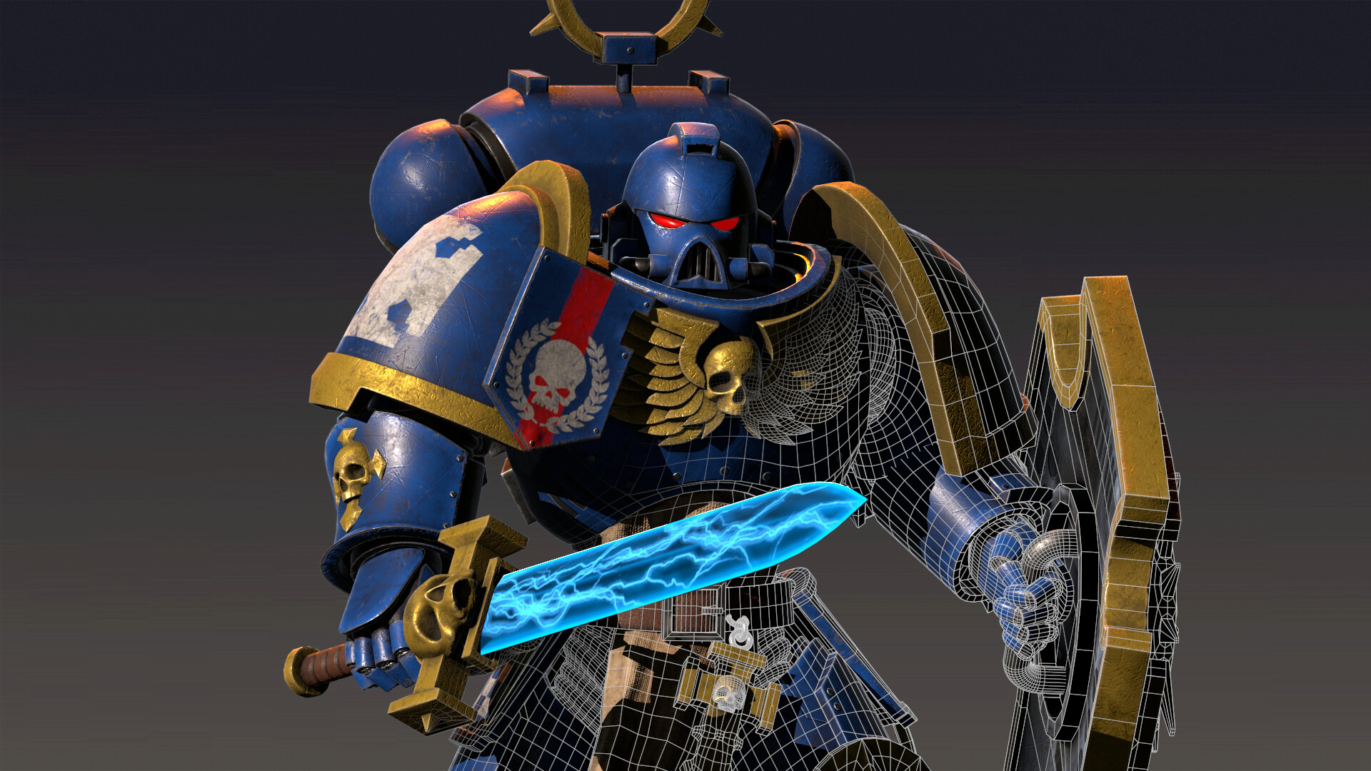 Warhammer 40k Primaris Space Marine Indomitus Bladeguard Veterani