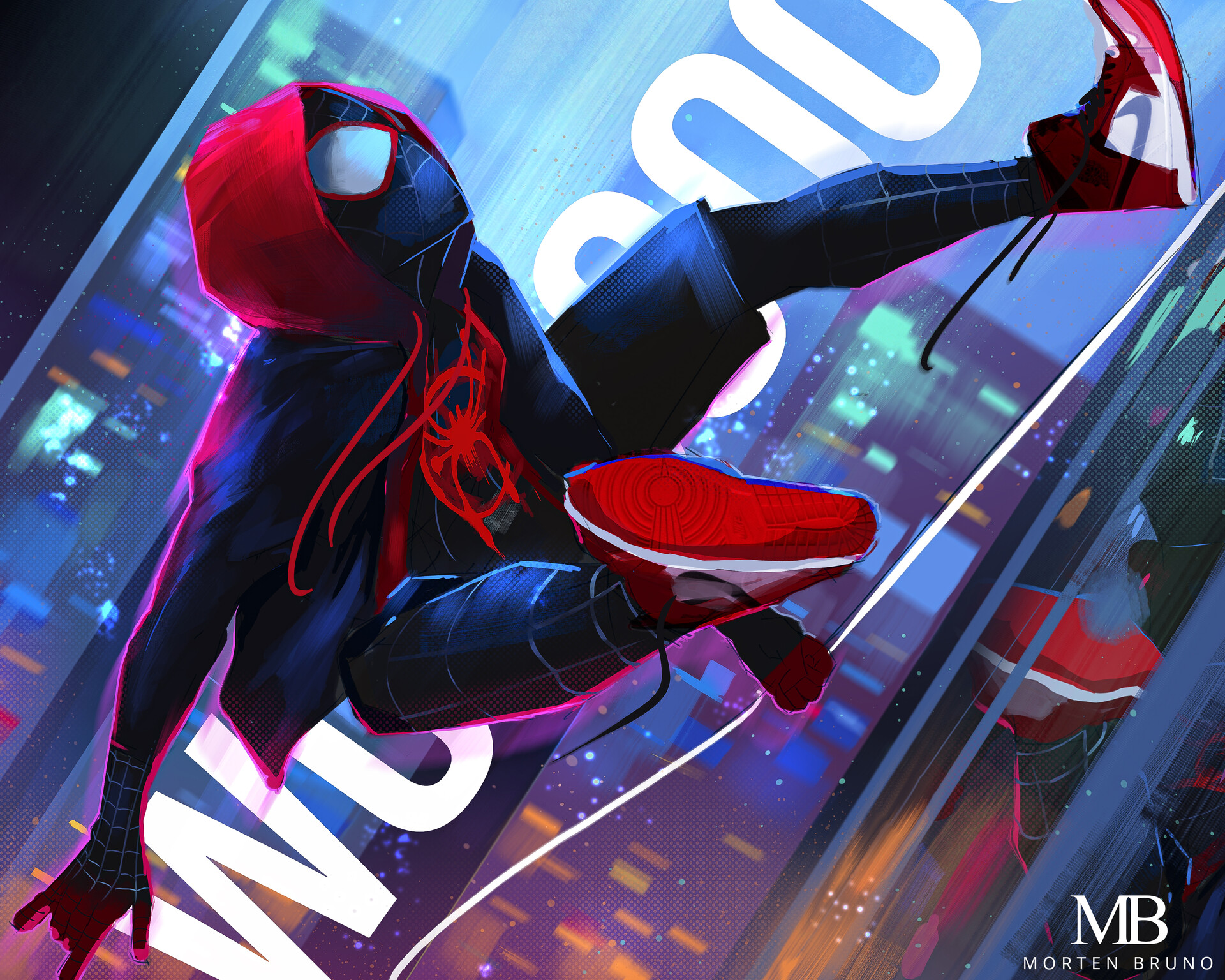 ArtStation - Spider-man Miles Morales