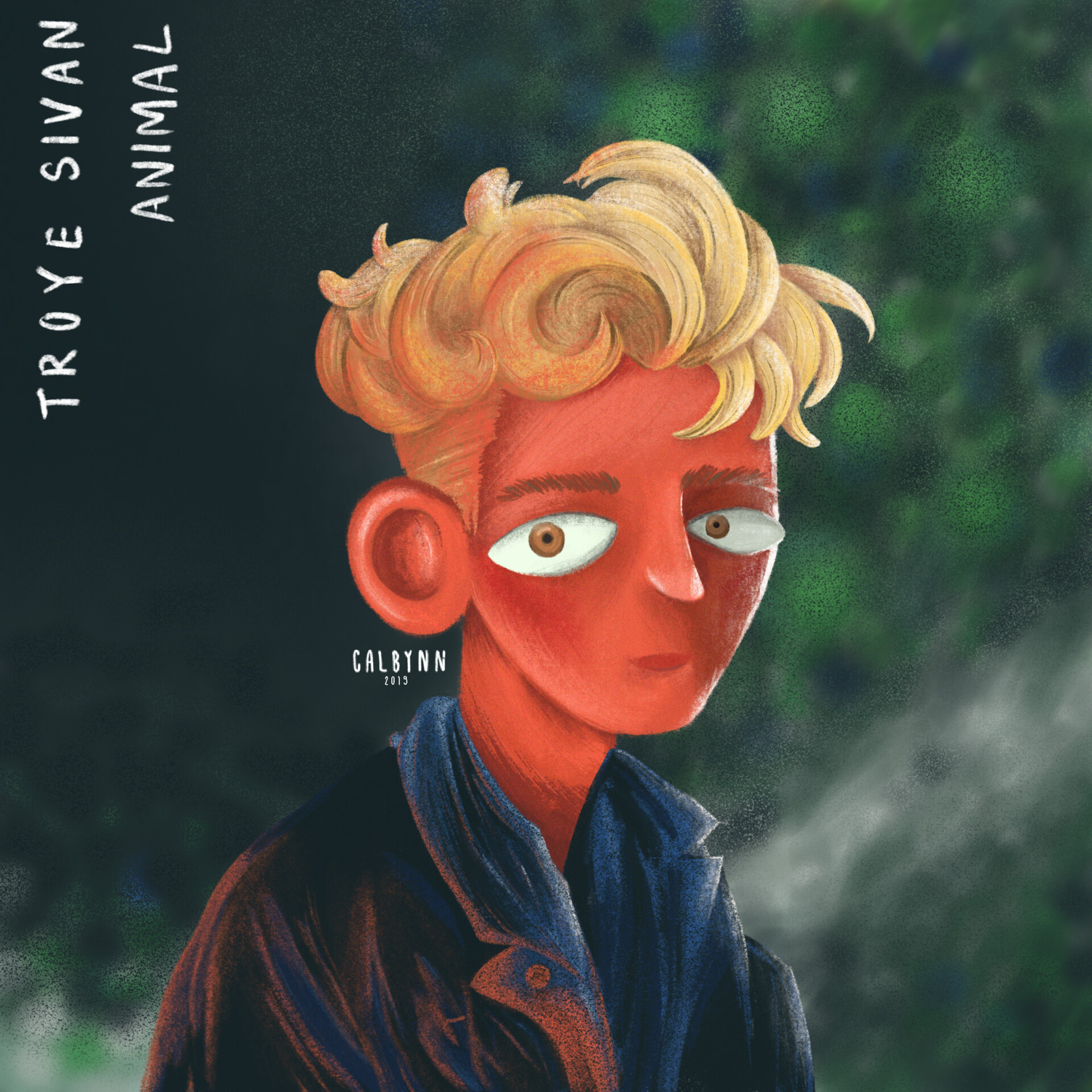 ArtStation - Animal - Single cover - Troye Sivan