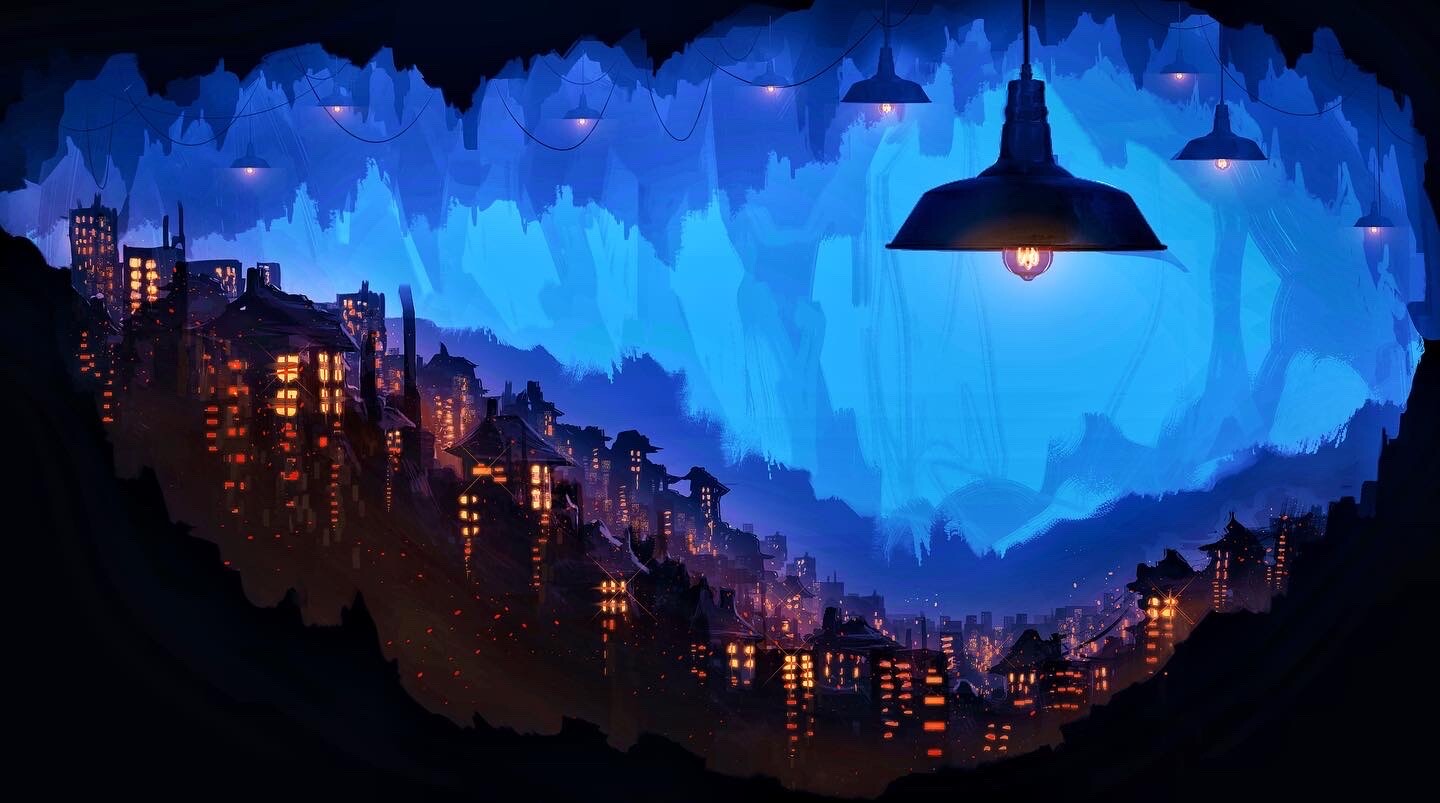 Artstation city of ember
