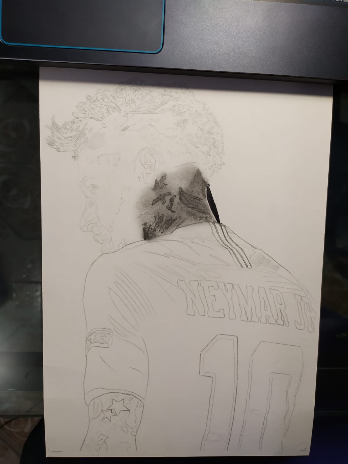 Neymar jr sketch drawing || How to draw Neymar sketch step by step with  pencil (very easy) — Yandex video arama
