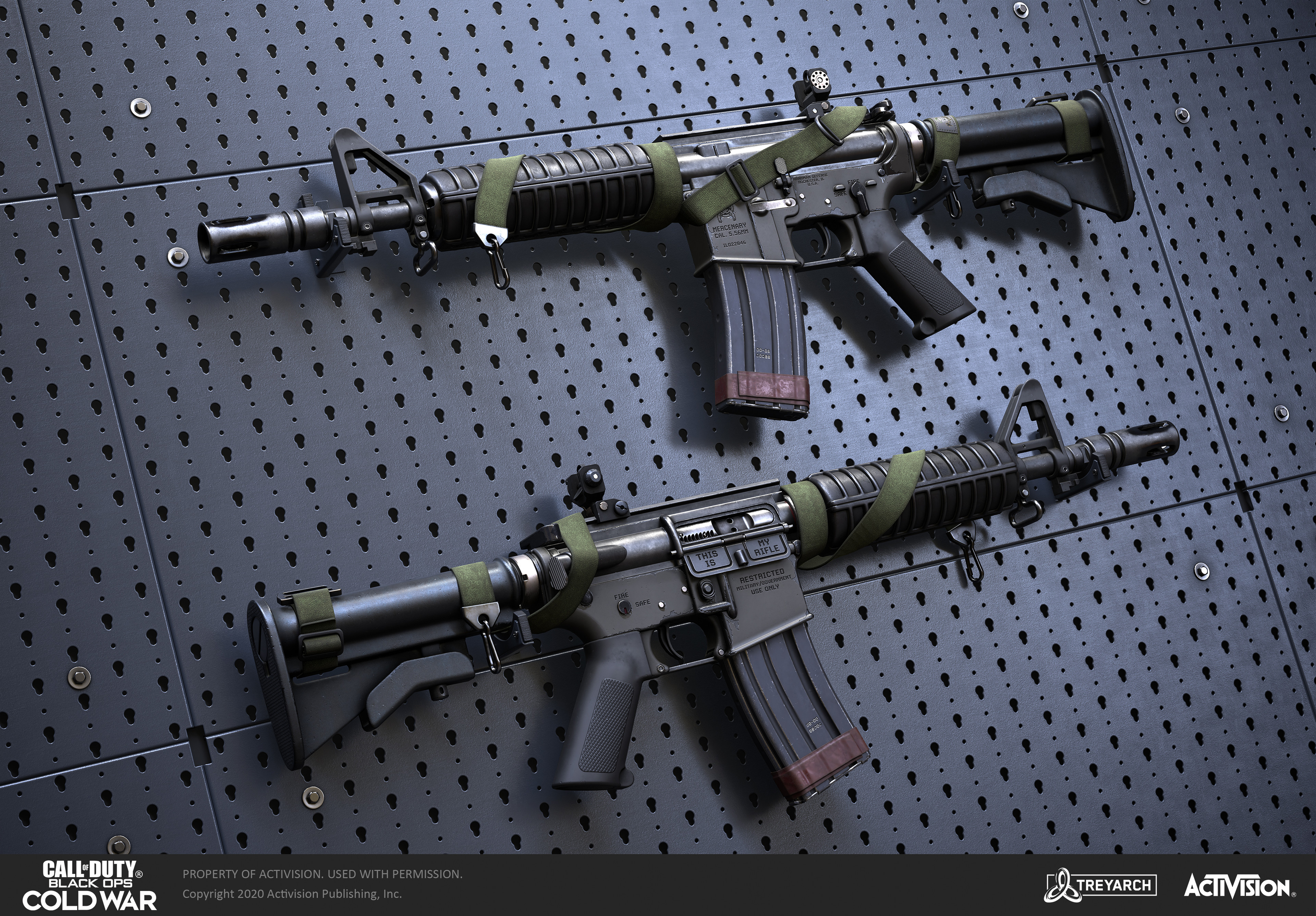 ArtStation Call of Duty Black Ops Cold War XM4