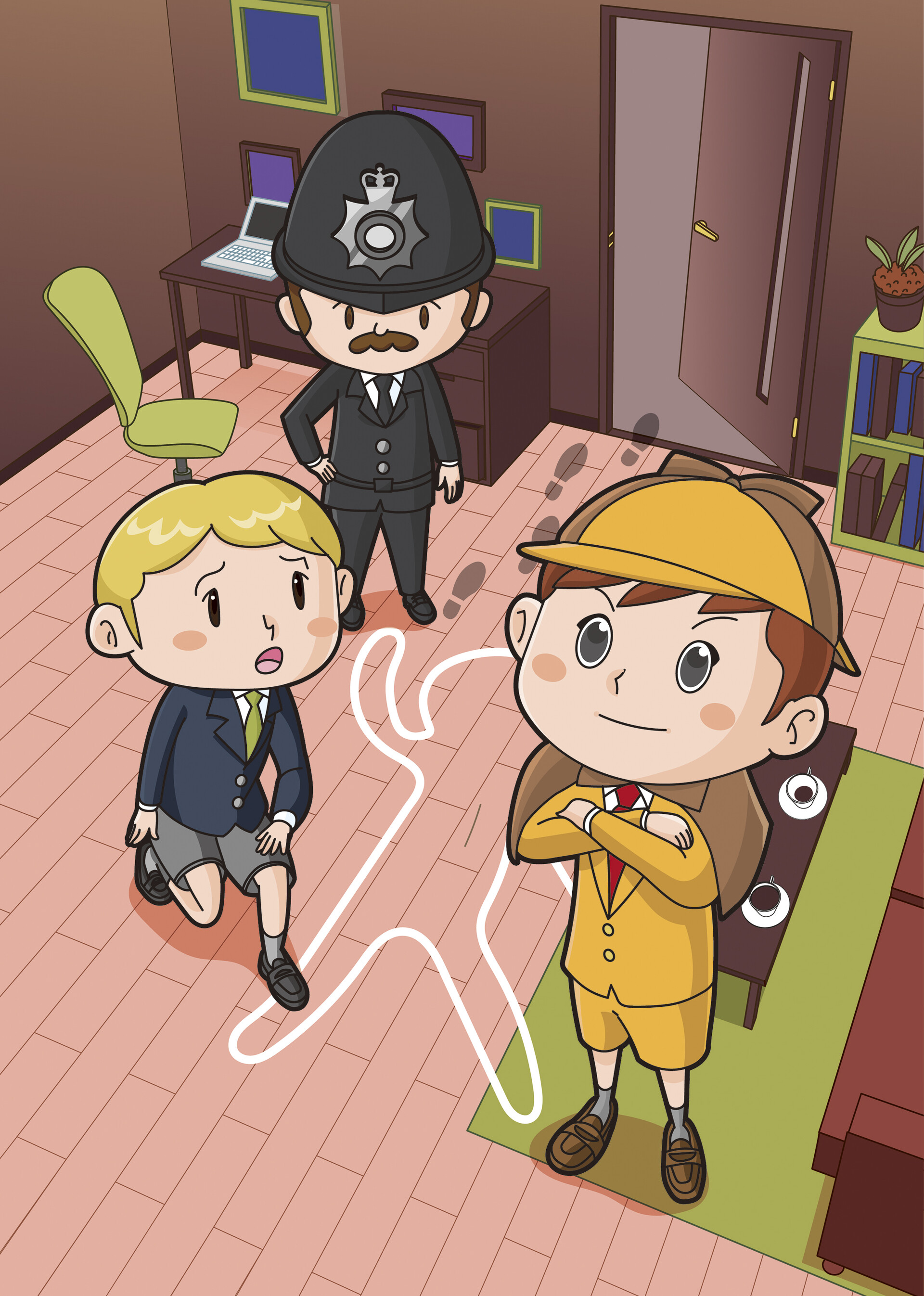 ArtStation Boy Detective artstation-boy-detective