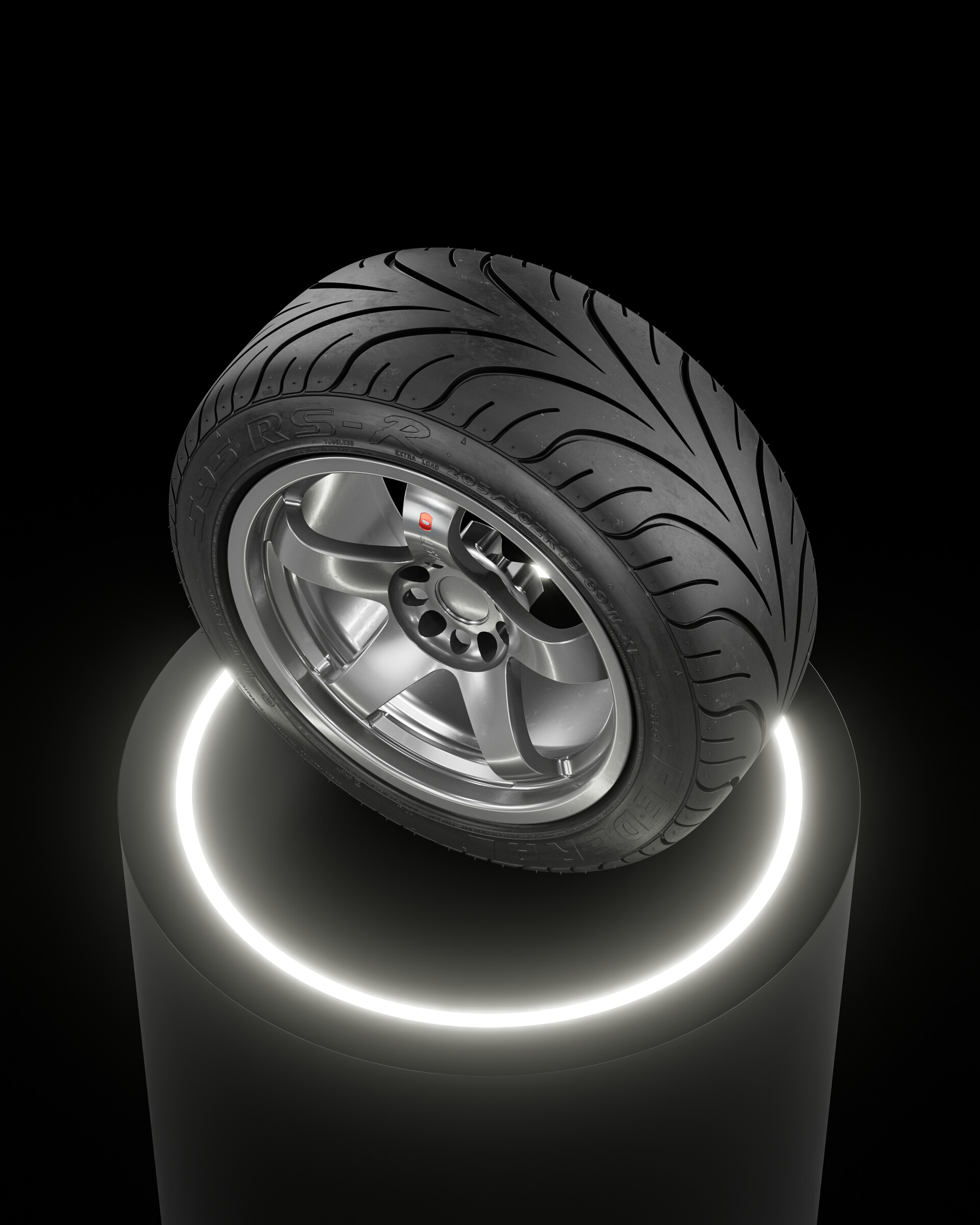 Roman Tikhonov - Federal 595 RS R • 205/50 ZR15 (Real World Details)