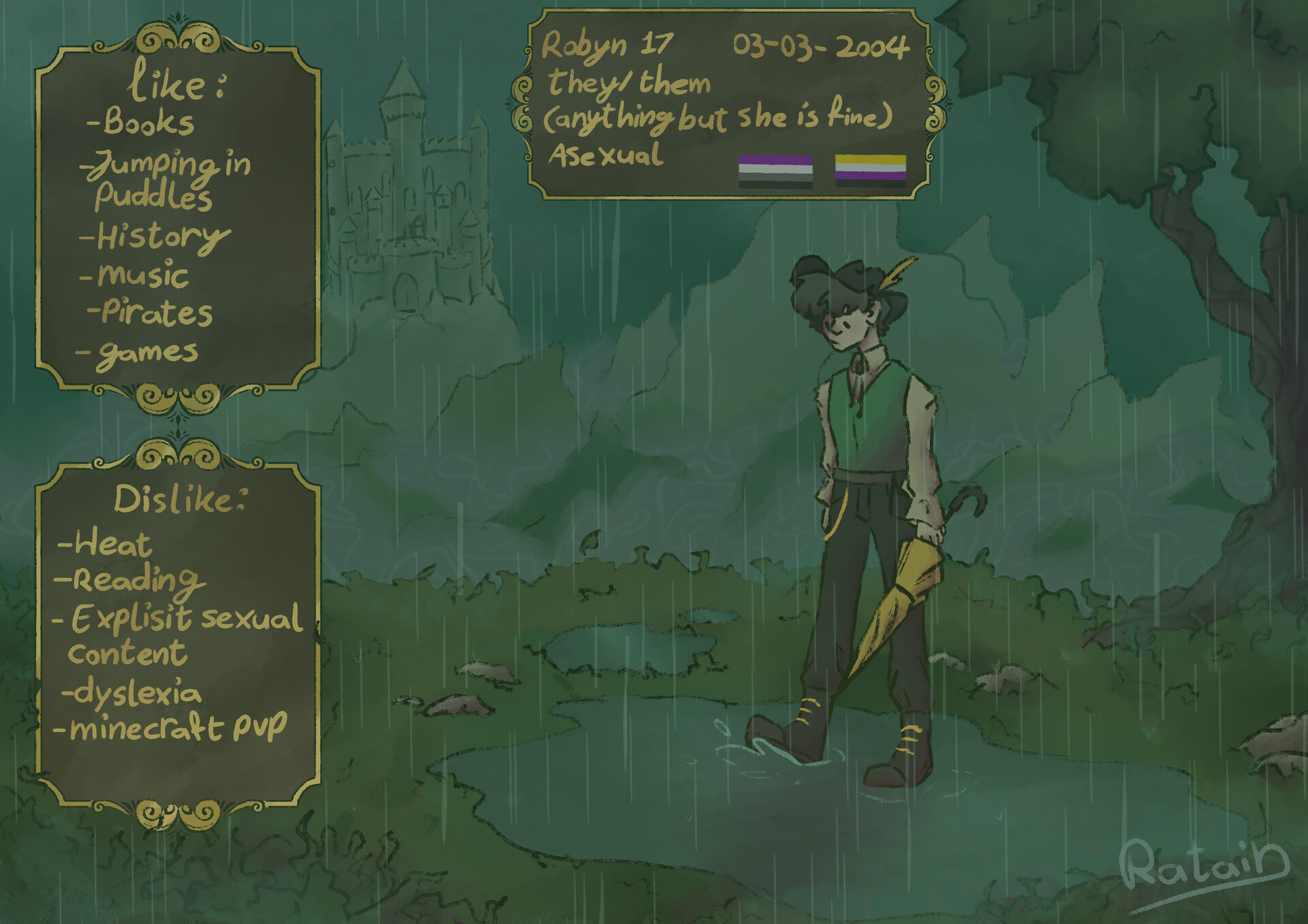 ArtStation Meet the artist (school project)