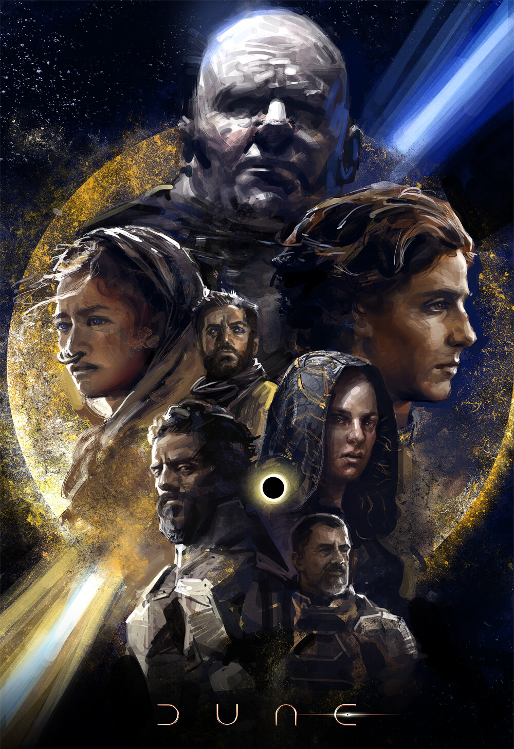 Dune-Fan Art Poster