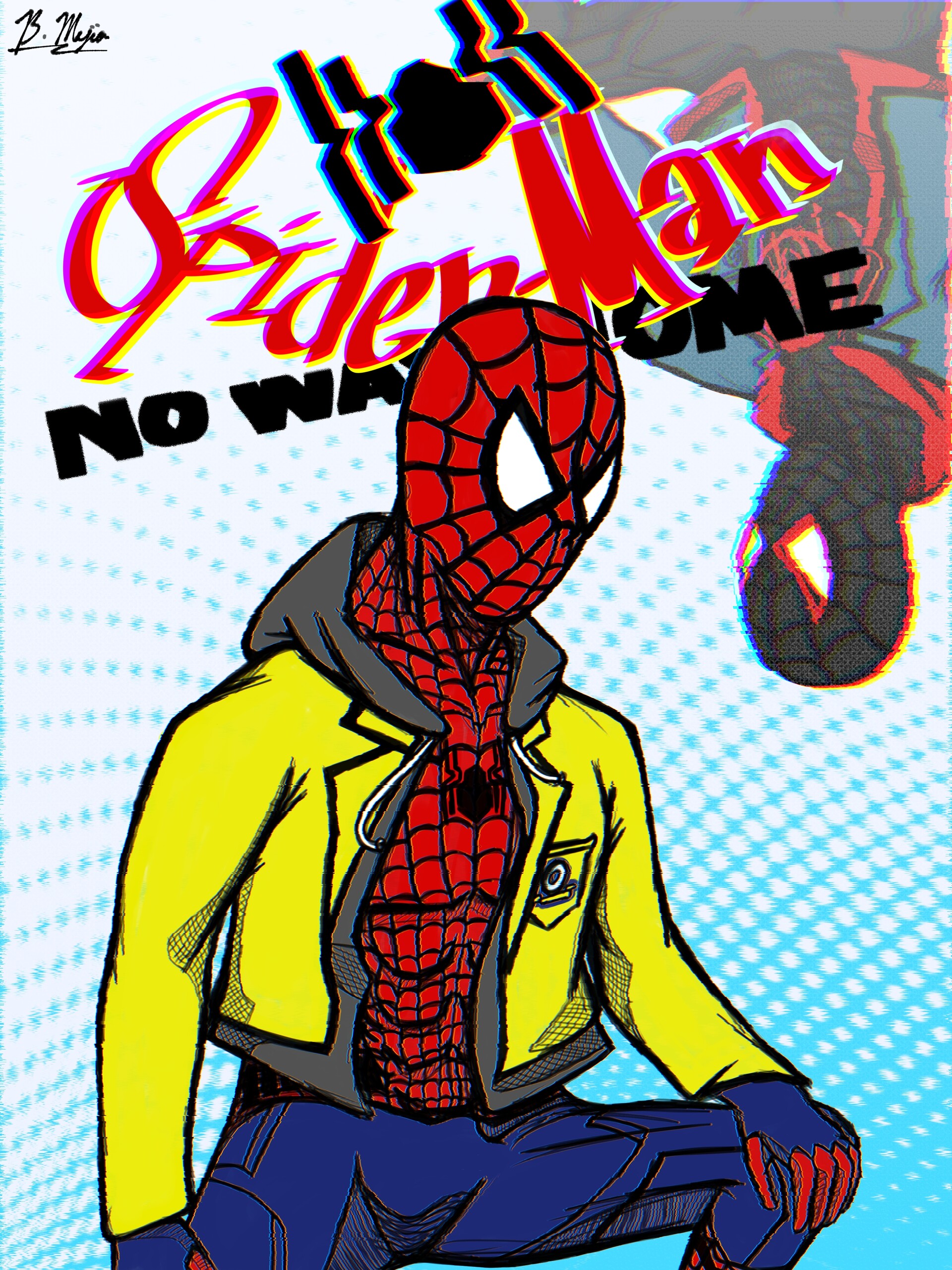 ArtStation - Spider-Man: Miles Morales x No Way Home