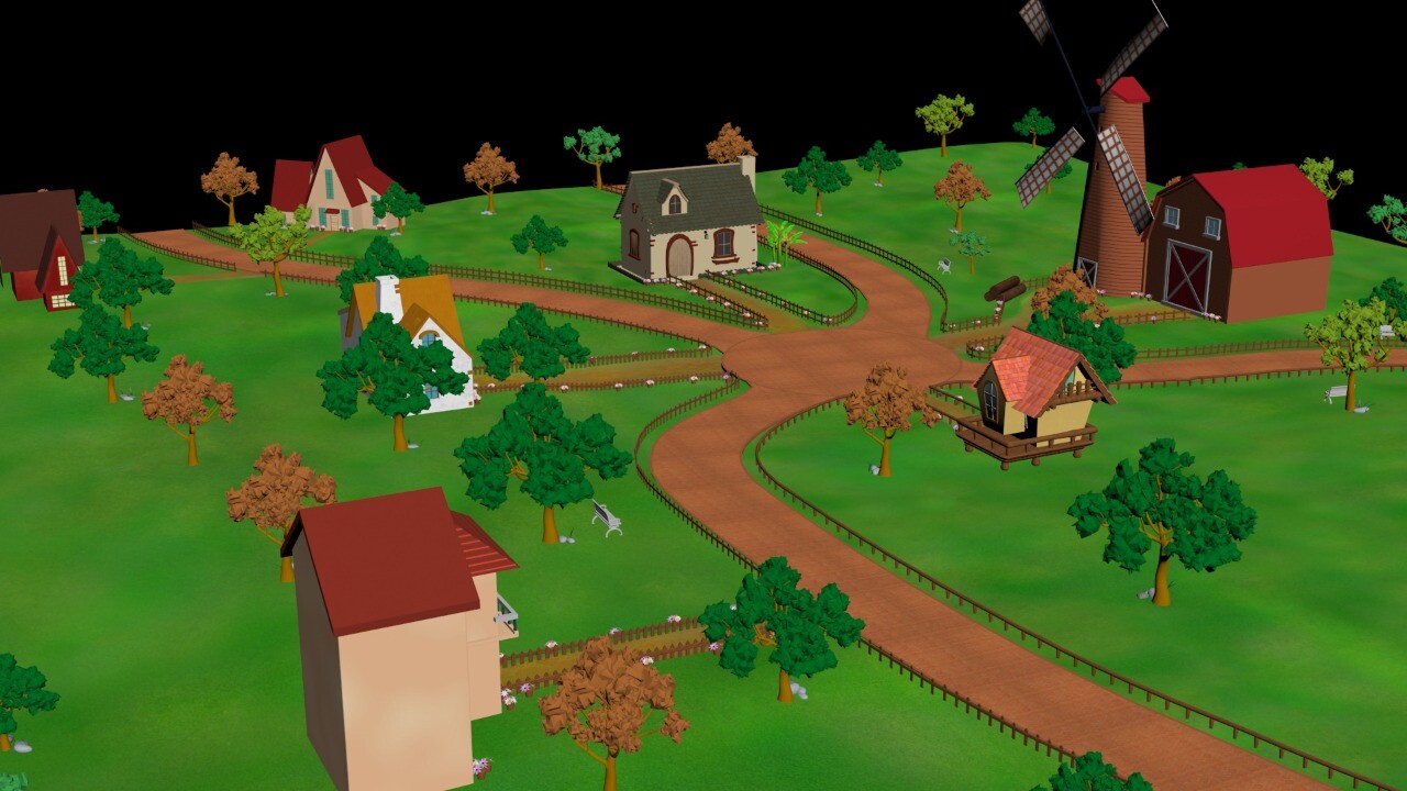 ArtStation - New Environment For Our New animated Video