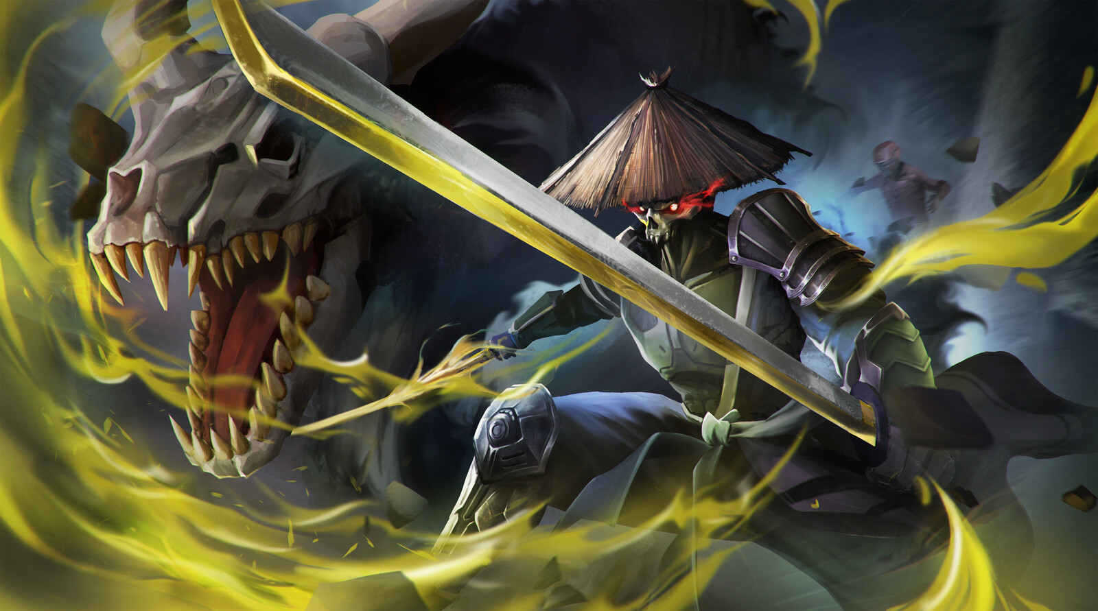 Dark Smoke // Skull Society - Splash Art
