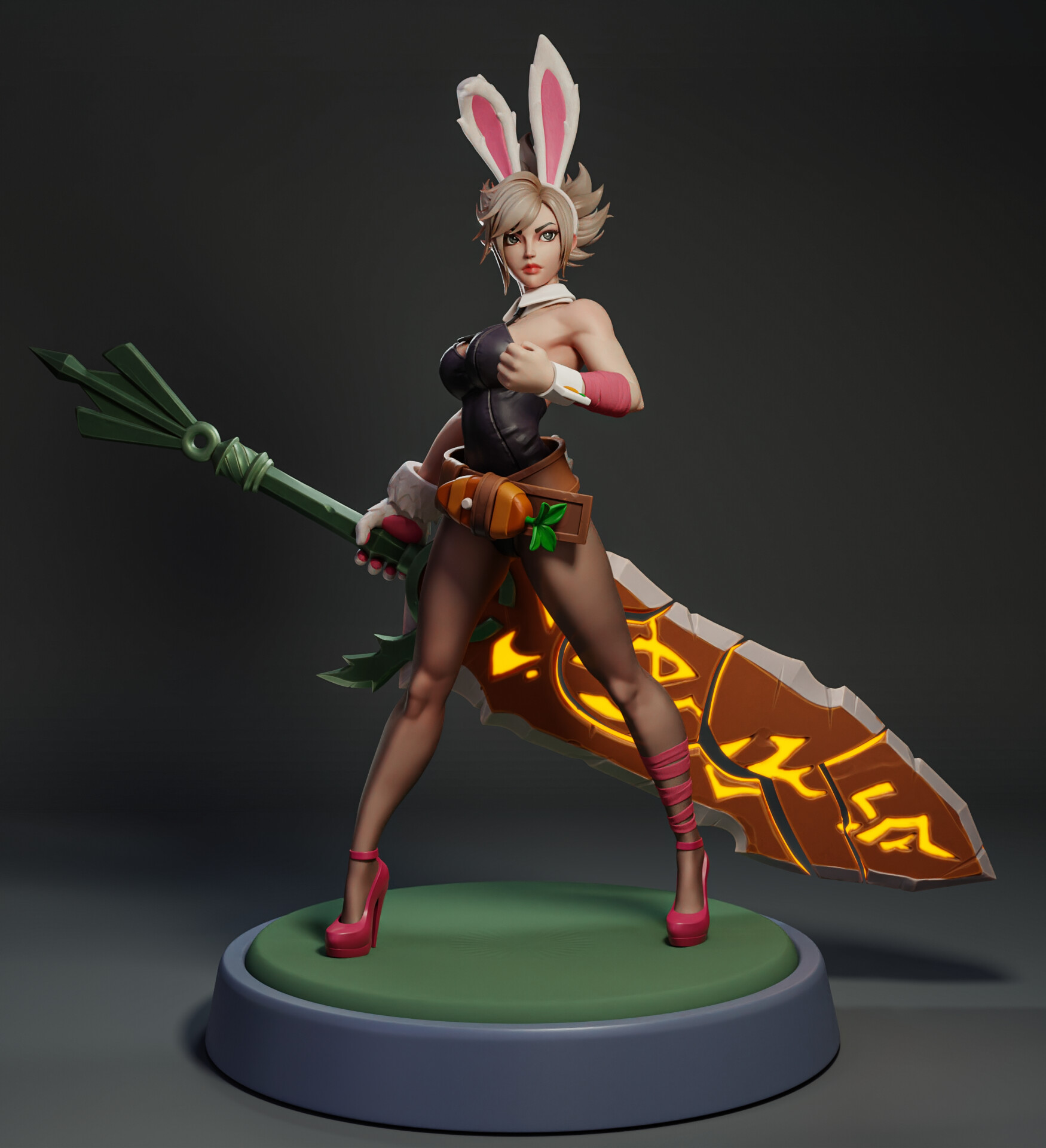 Battle Bunny Riven on Behance