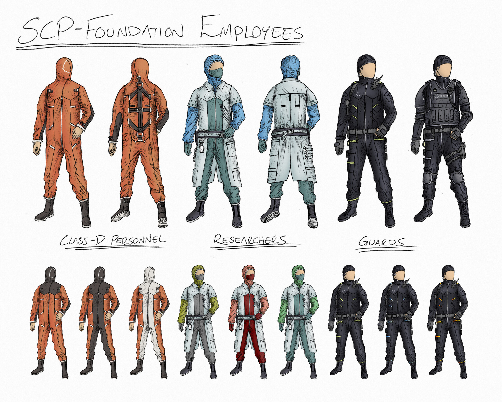 Personnel And Character Dossier - SCP Foundation