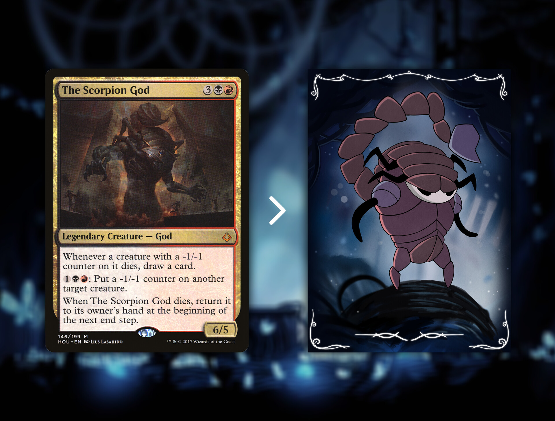 Murilo Rodrigues - MTG Cards Alter - Hollow Knight Style Murilo Rodrigues - MTG Cards Alter - Hollow Knight Style