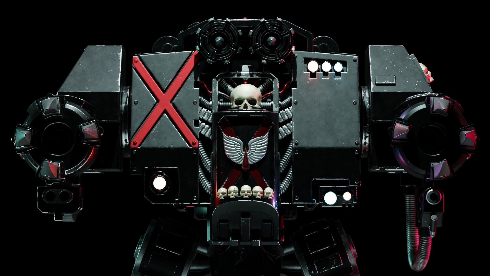 ArtStation - Death Company Dreadnought 3D Model