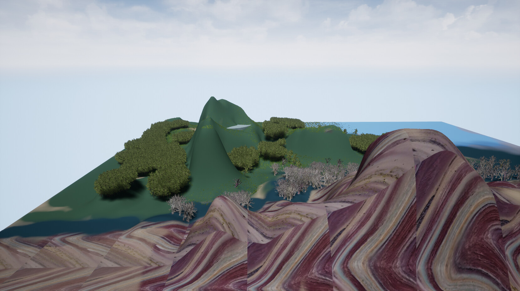 Jasmine Vazquez Rainbow Mountain Landscape