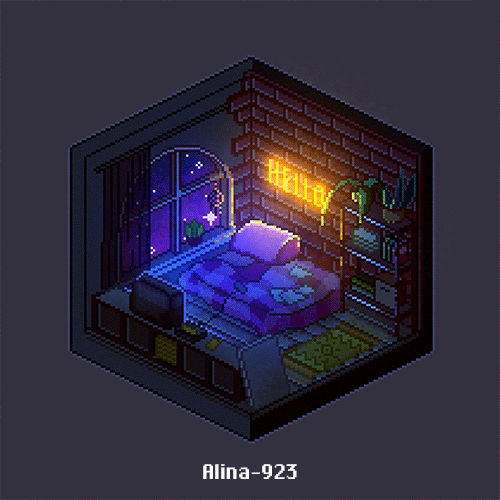 Artstation Pixel Room