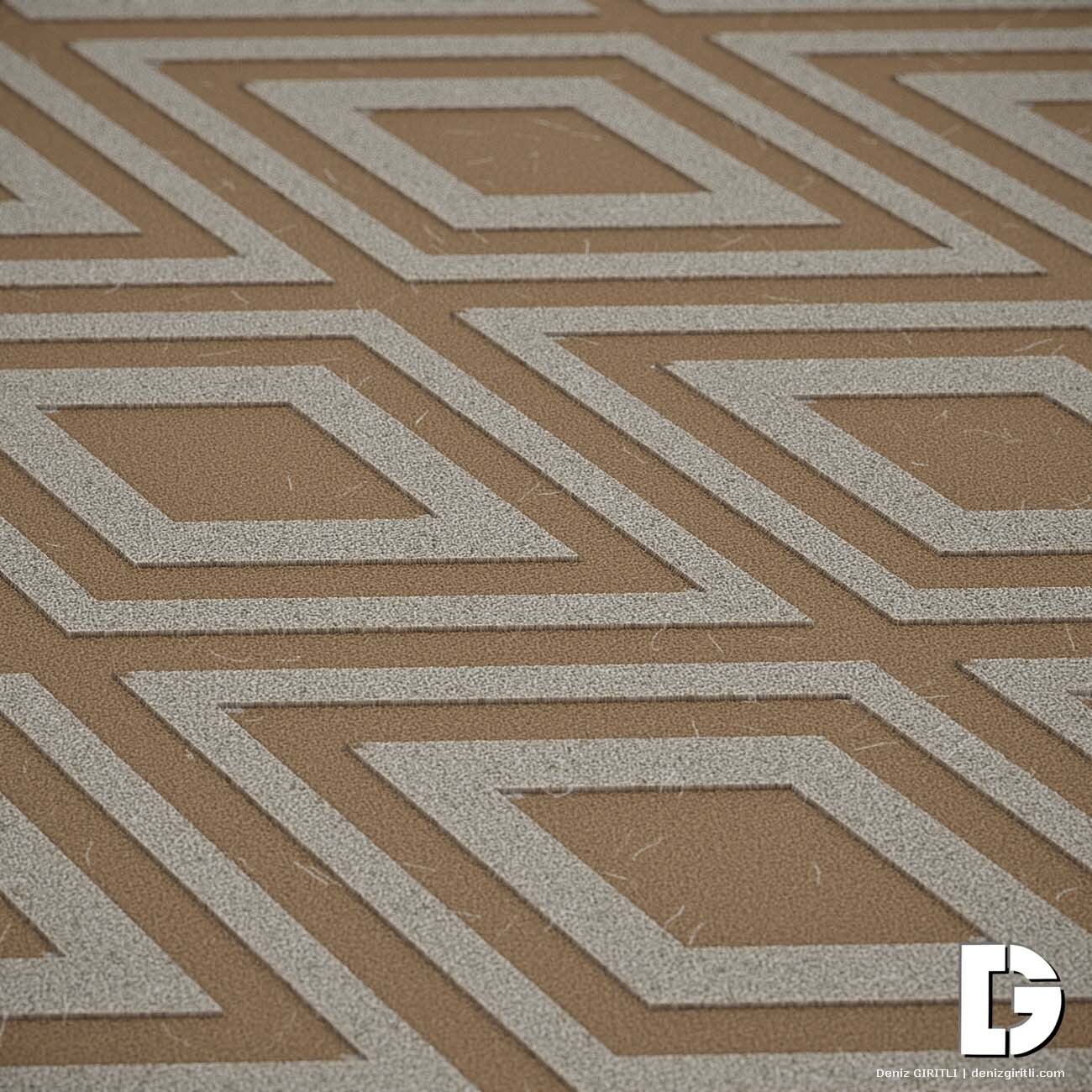 Default Carpet Type with optional height map activated