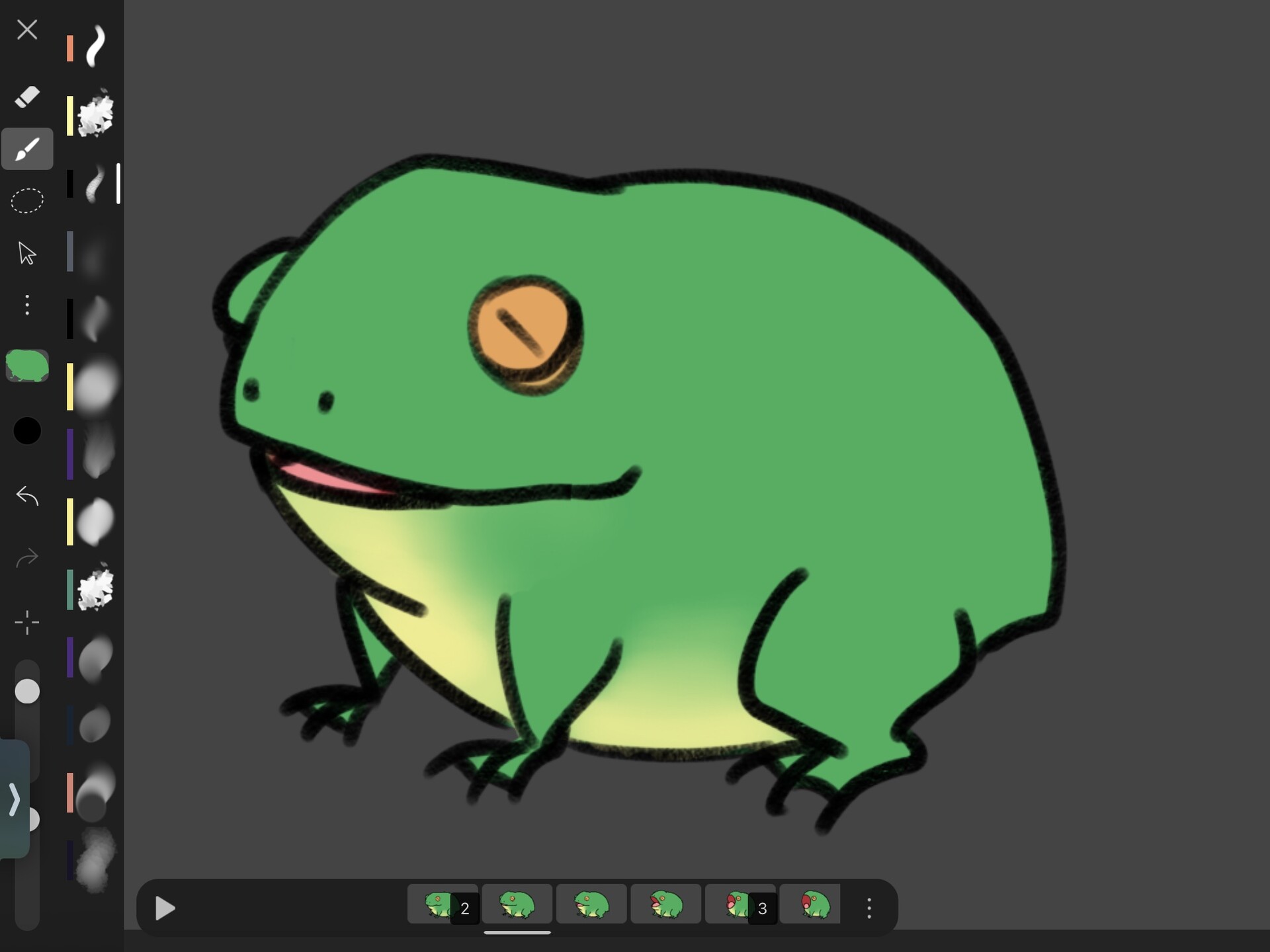 ArtStation - Pop frog