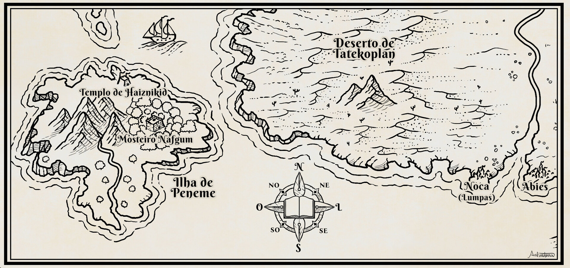 Fernando Salvaterra - Breasal - Map Commission