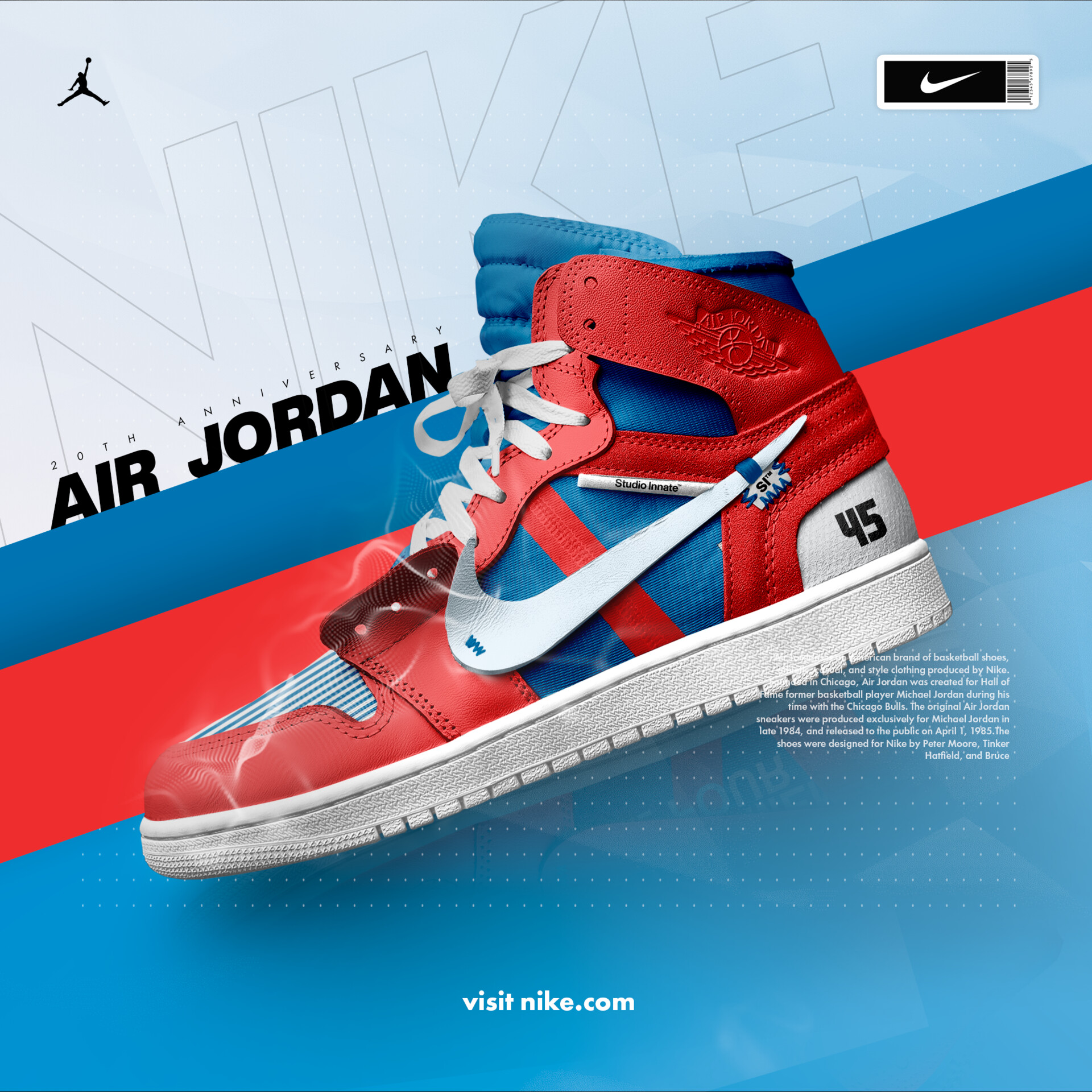 all jordan shoes poster