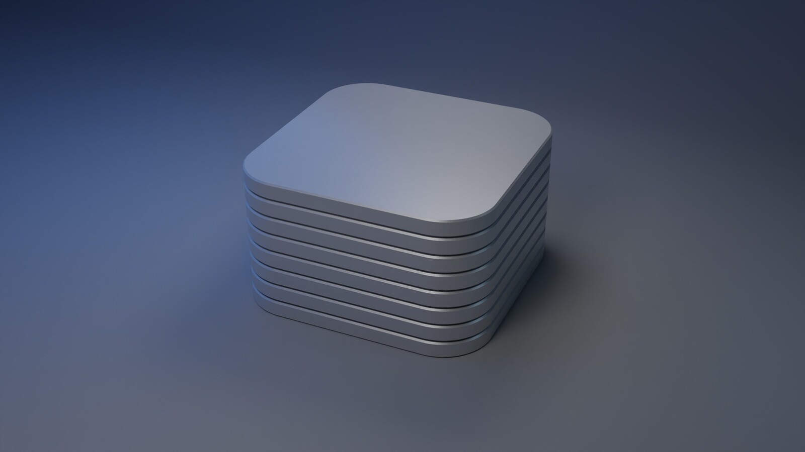 abstract 3d plates.