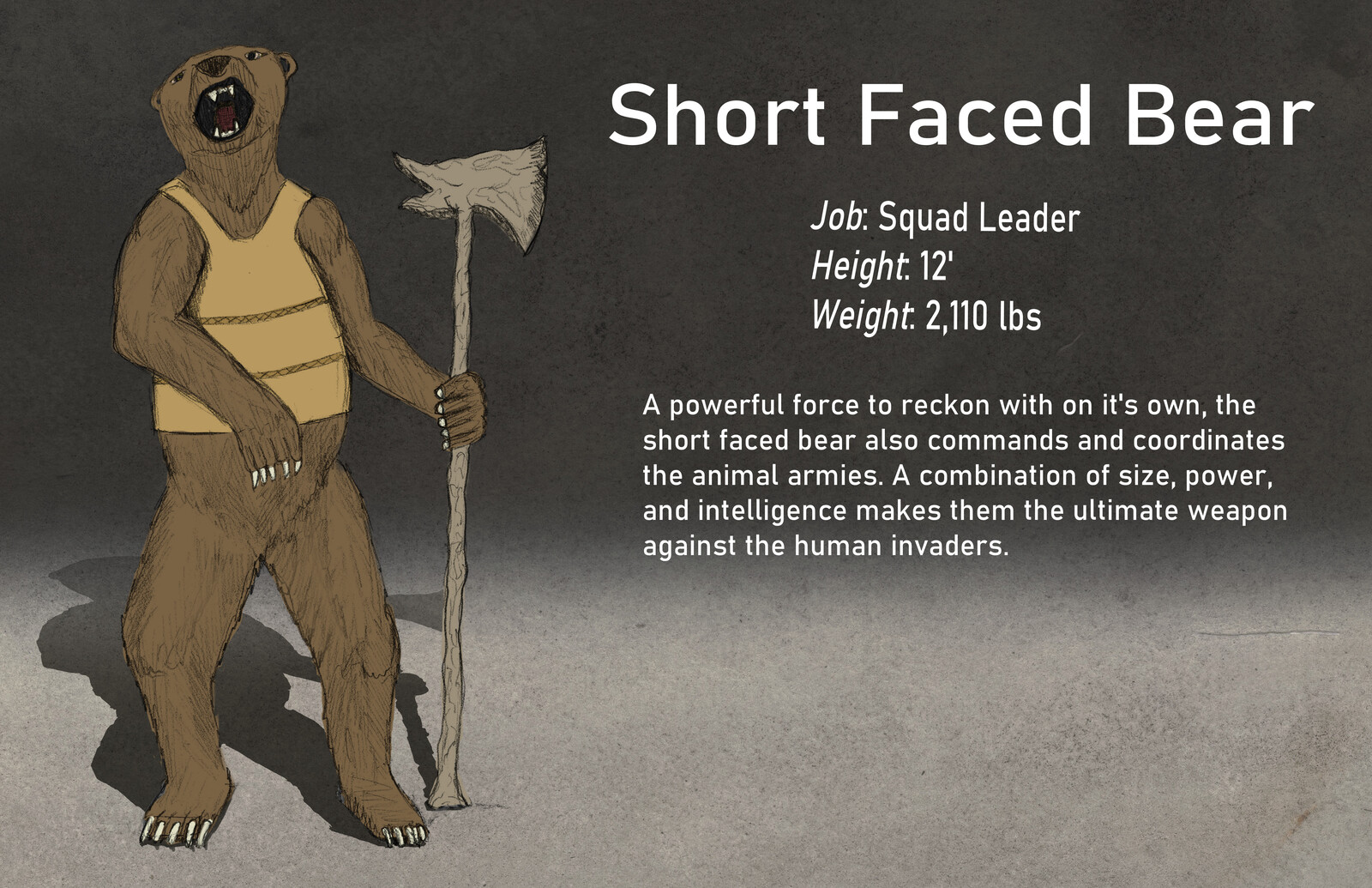 Untamed - Short Faced Bear