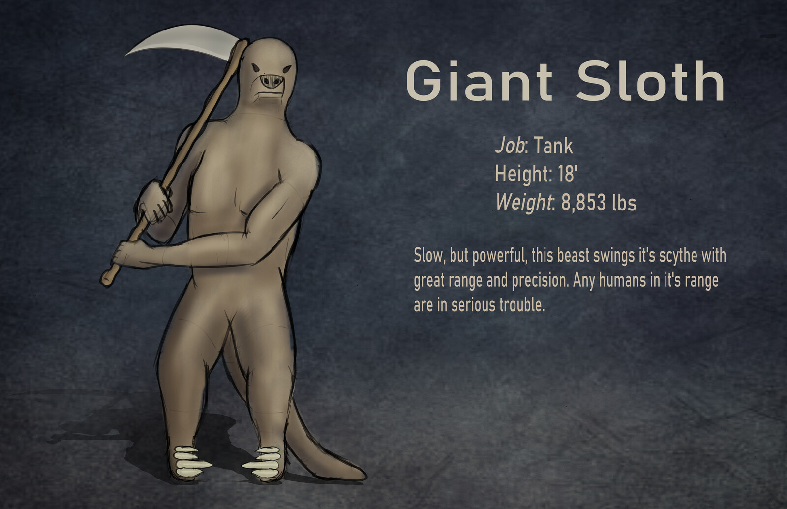 Untamed - Giant Sloth