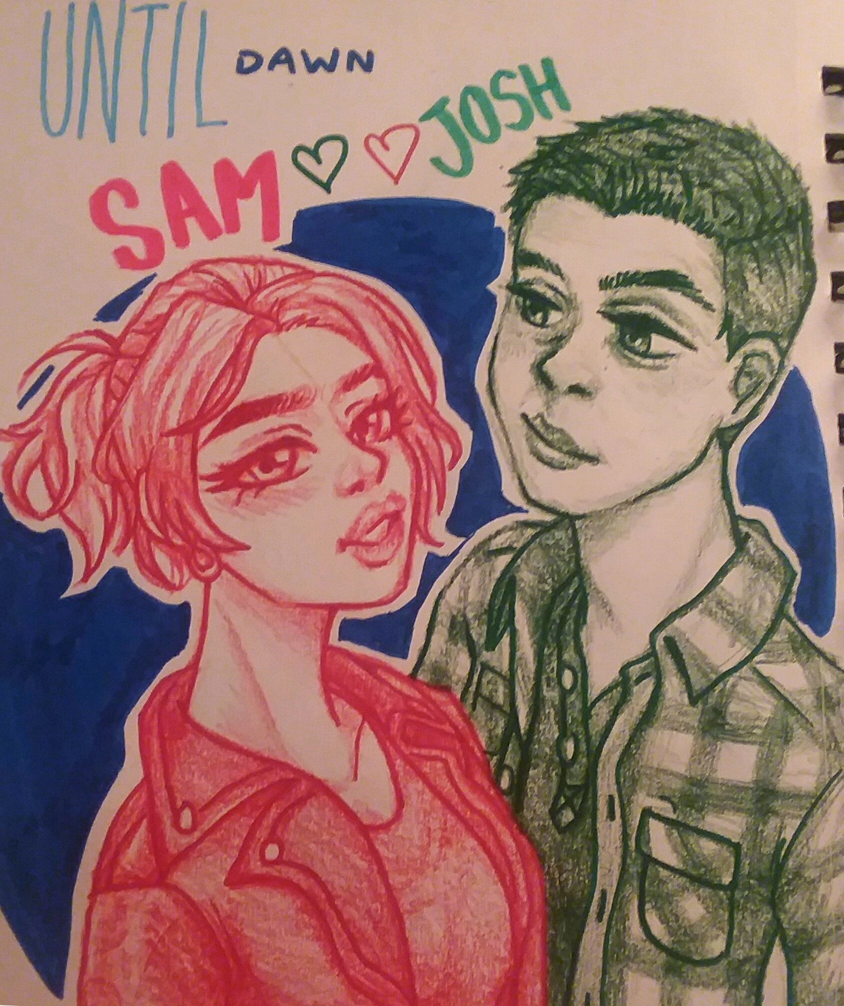 ArtStation - Until Dawn Sam & Josh