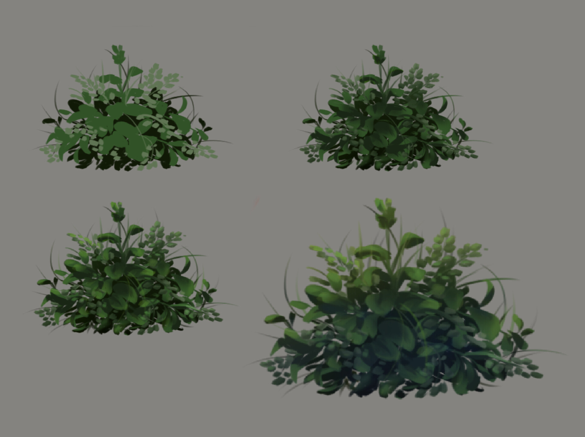 ArtStation plant steps