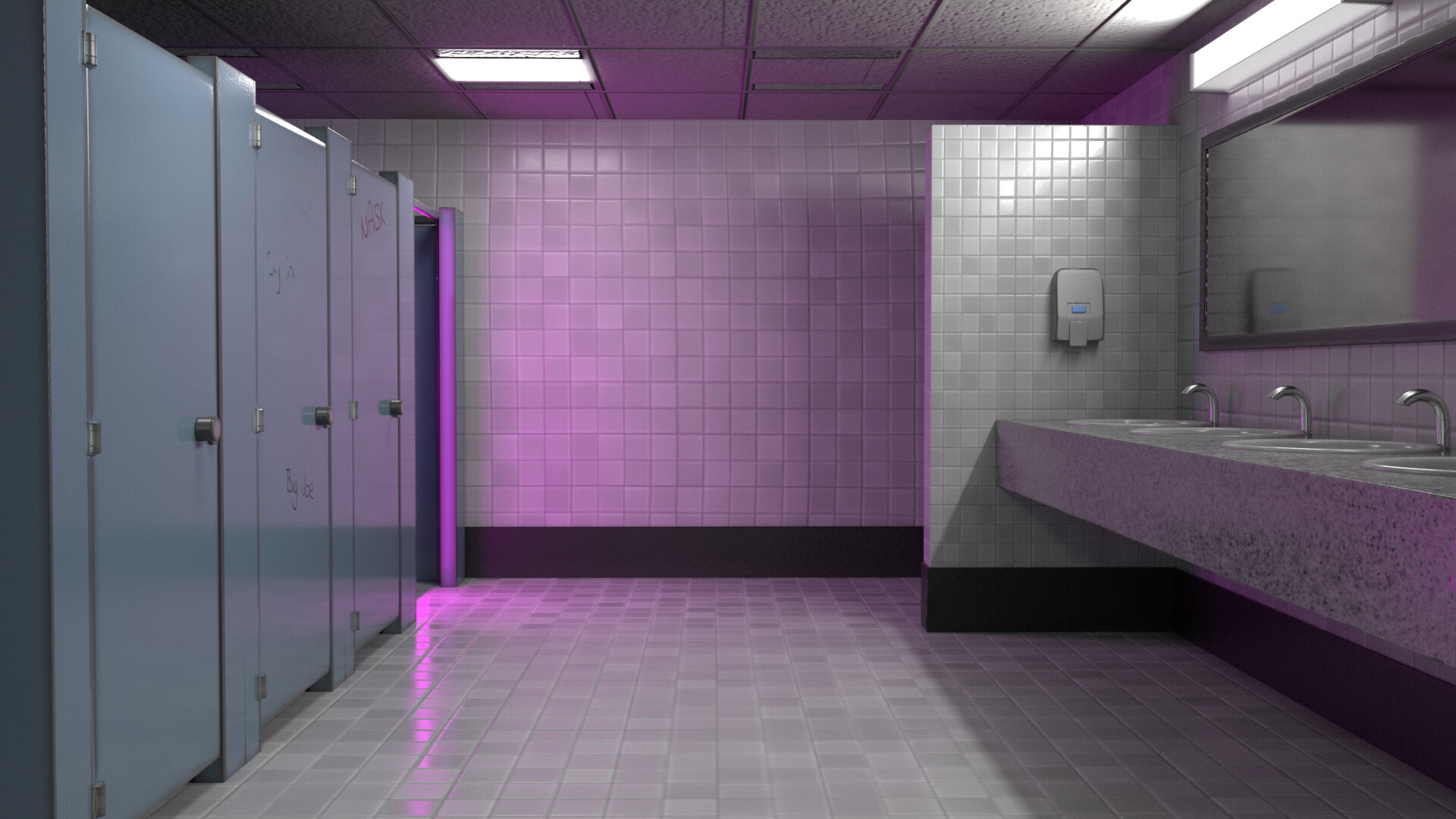 ArtStation - Mysterious bathroom