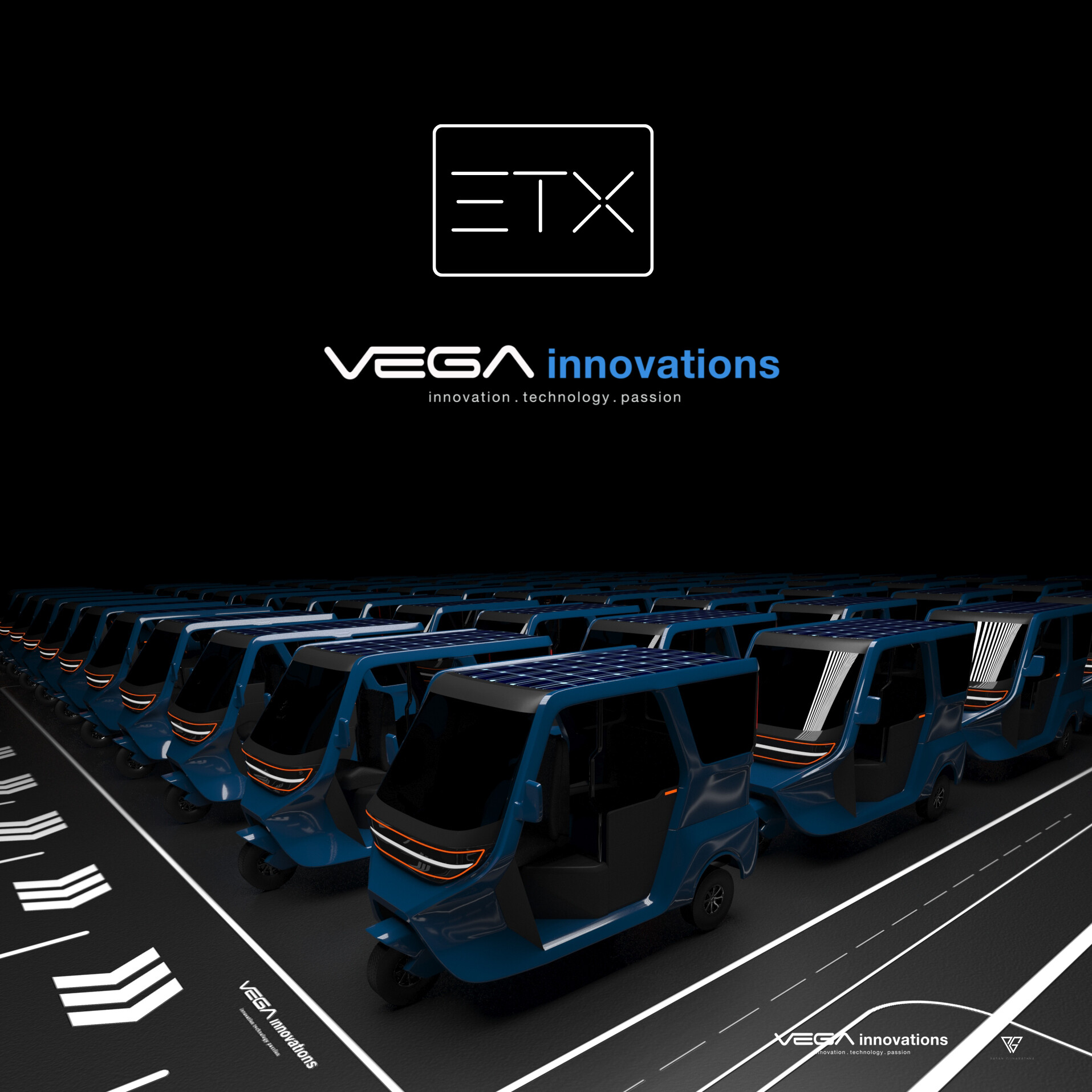 Pasan Gunarathna VEGA ETX THREE WHEELER